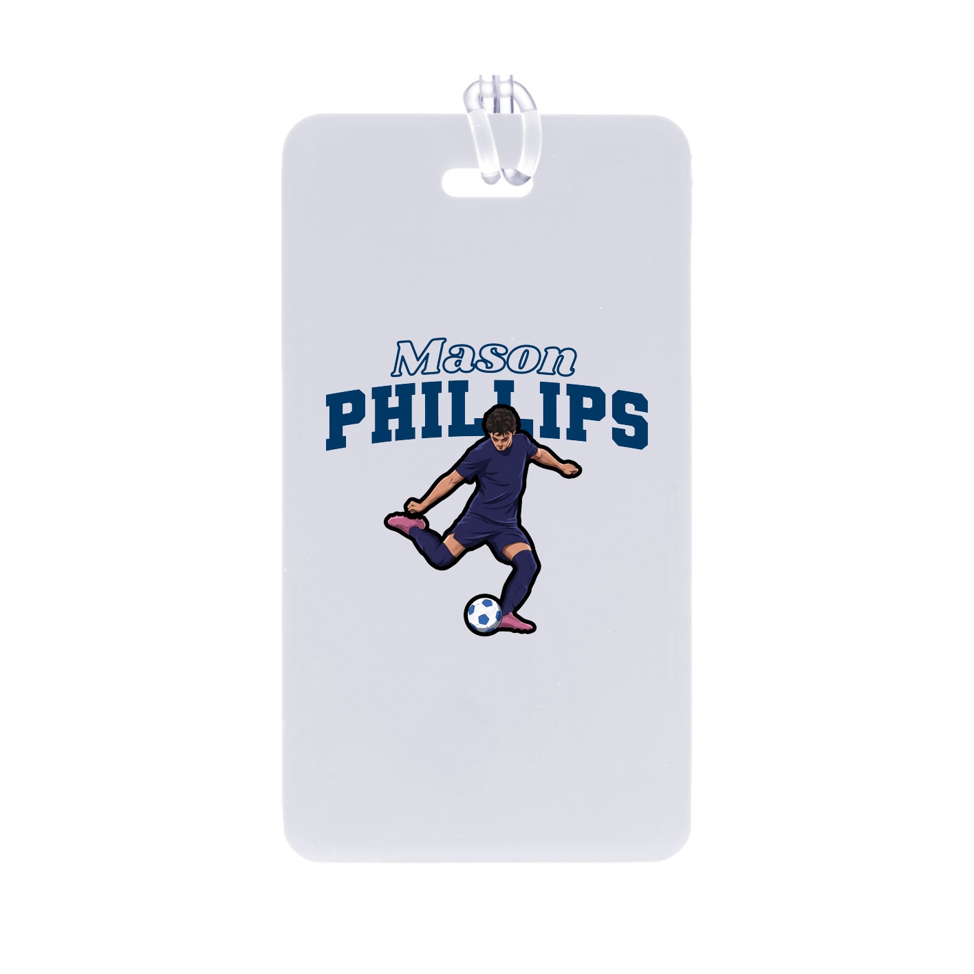 Bag Tag — Name Arch in Classic