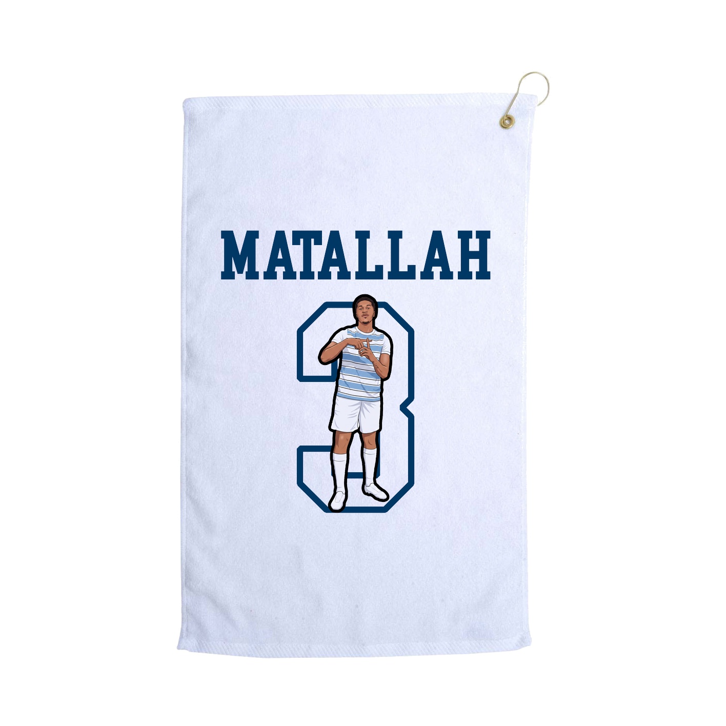 Golf Towel — Shirsey in White