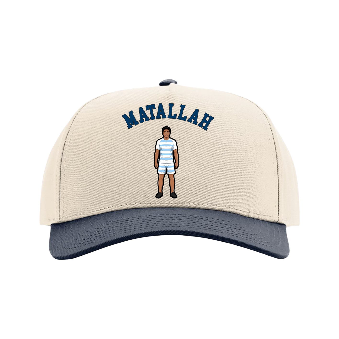 Full Fabric Five-Panel Champ Cap