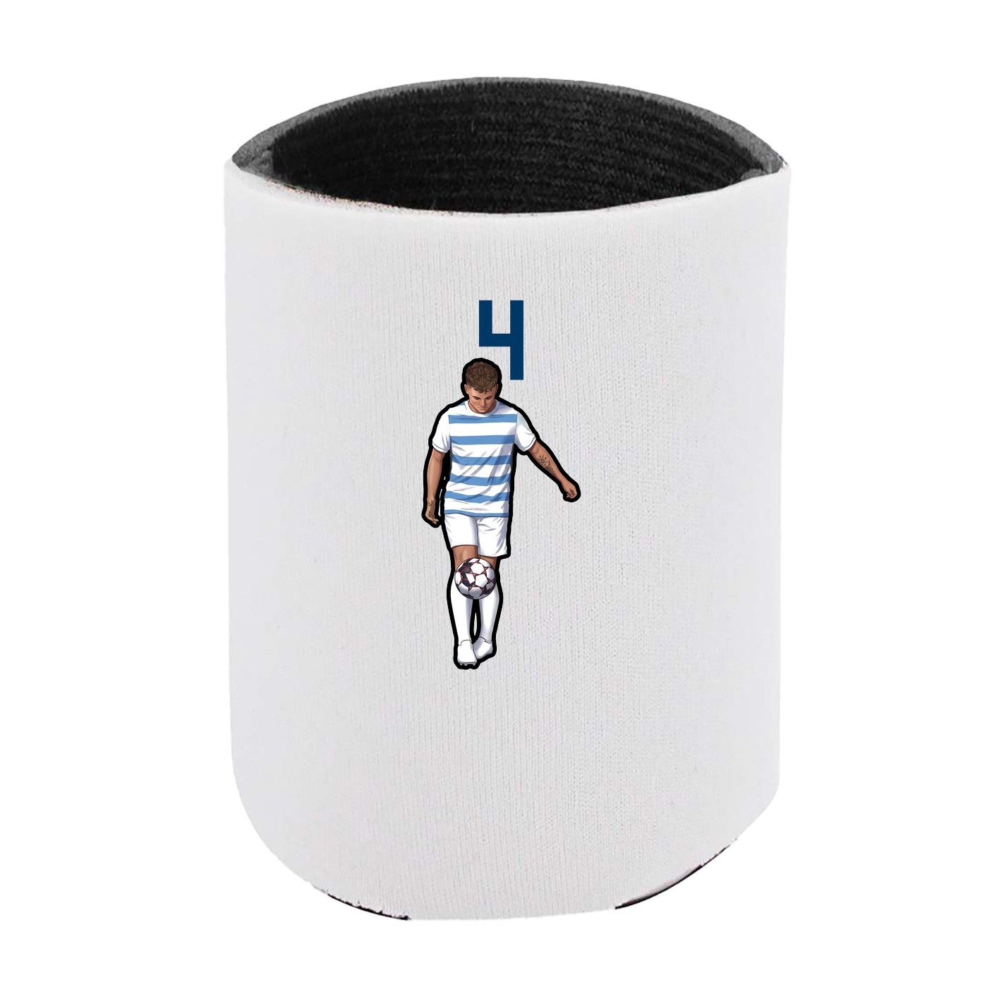 Can Holder — Number Top in White