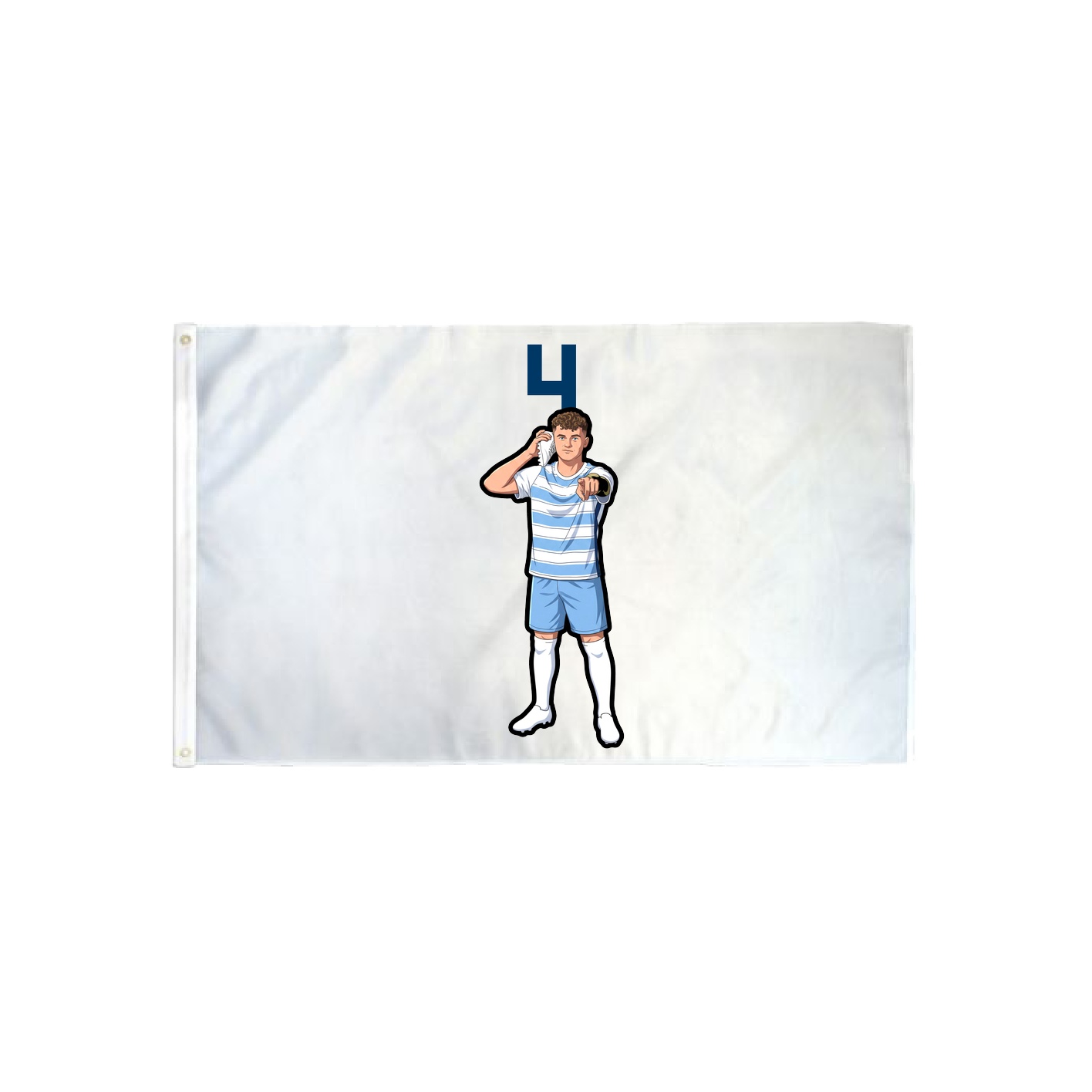3x5 Flag — Number Top in Classic