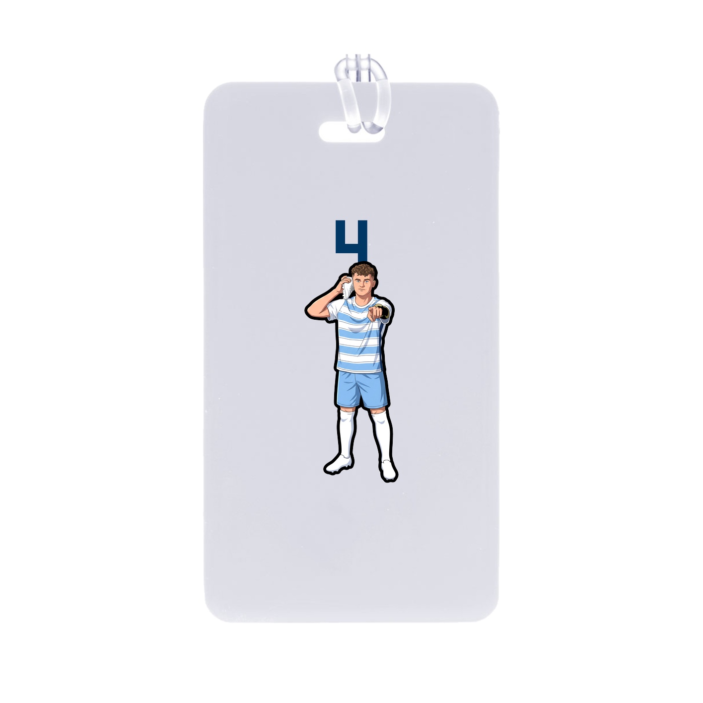 Bag Tag — Number Top in Classic