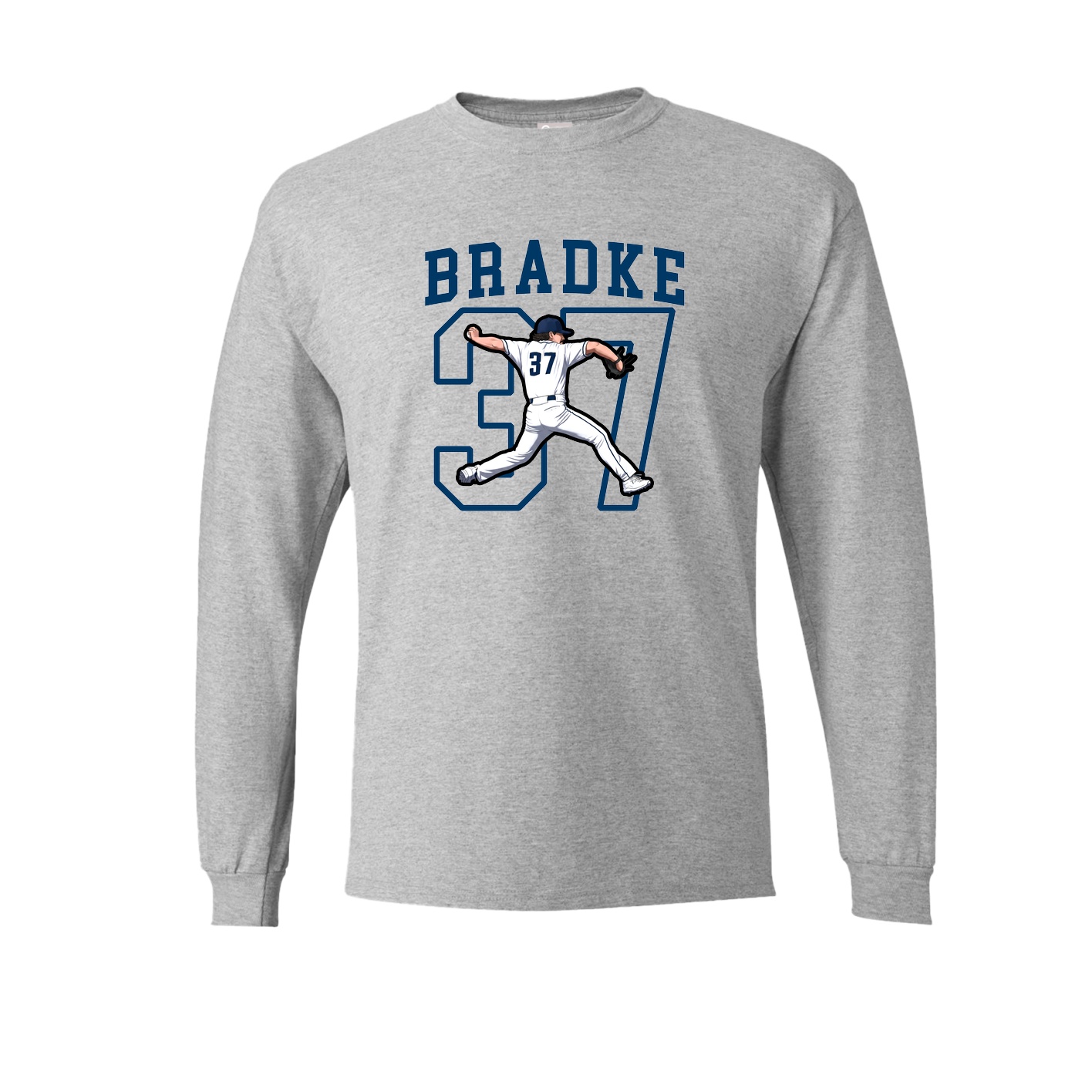Long Sleeve Tee — Shirsey in Grey