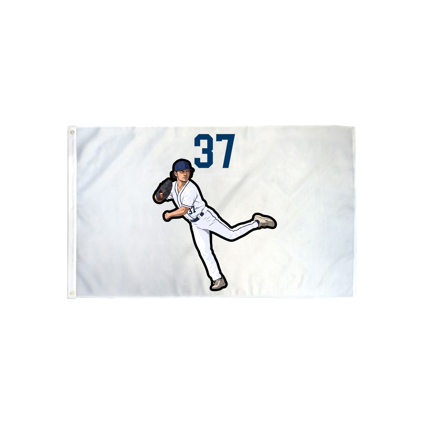 3x5 Flag — Number Top in Classic
