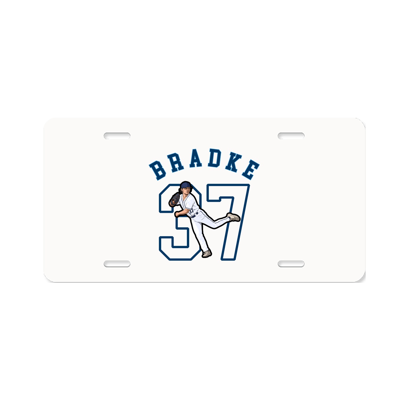 License Plate — Shirsey Arch in Classic