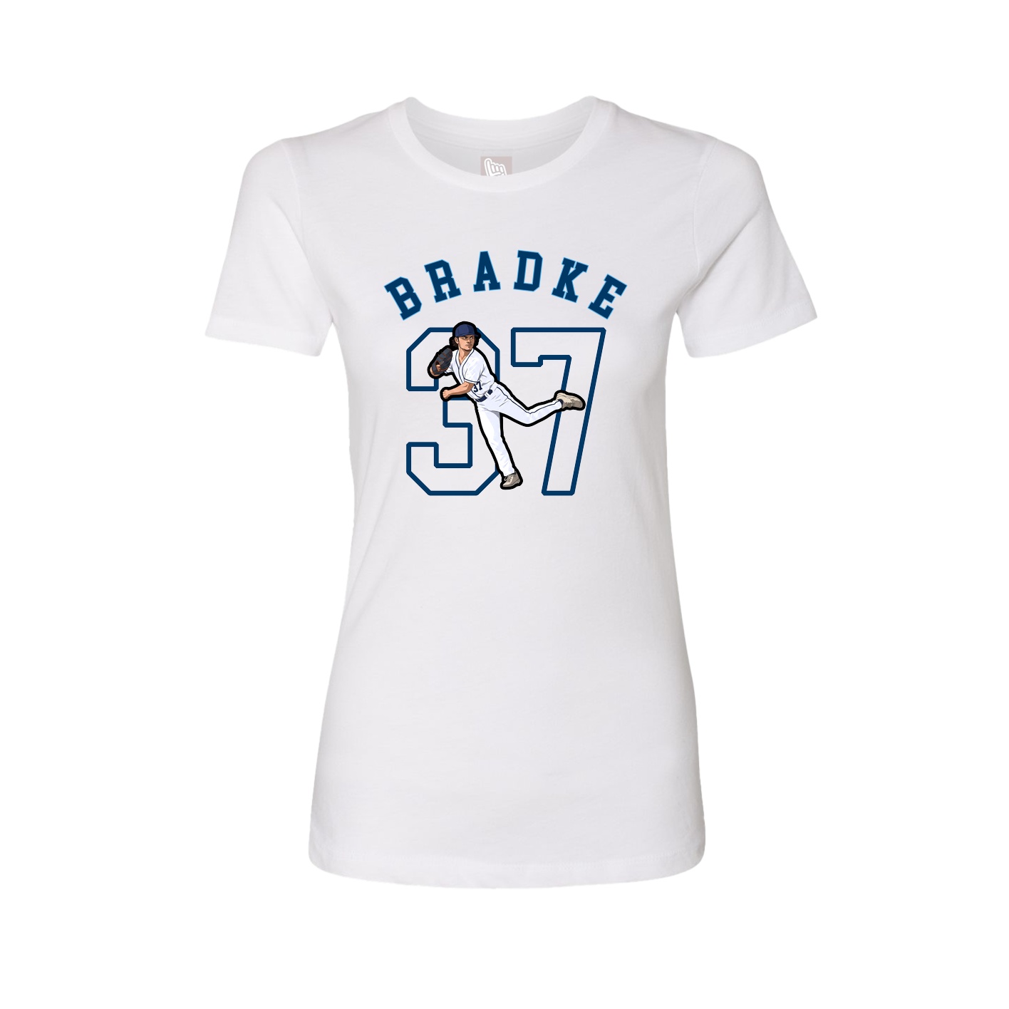 Womens Tee — Shirsey Arch in White