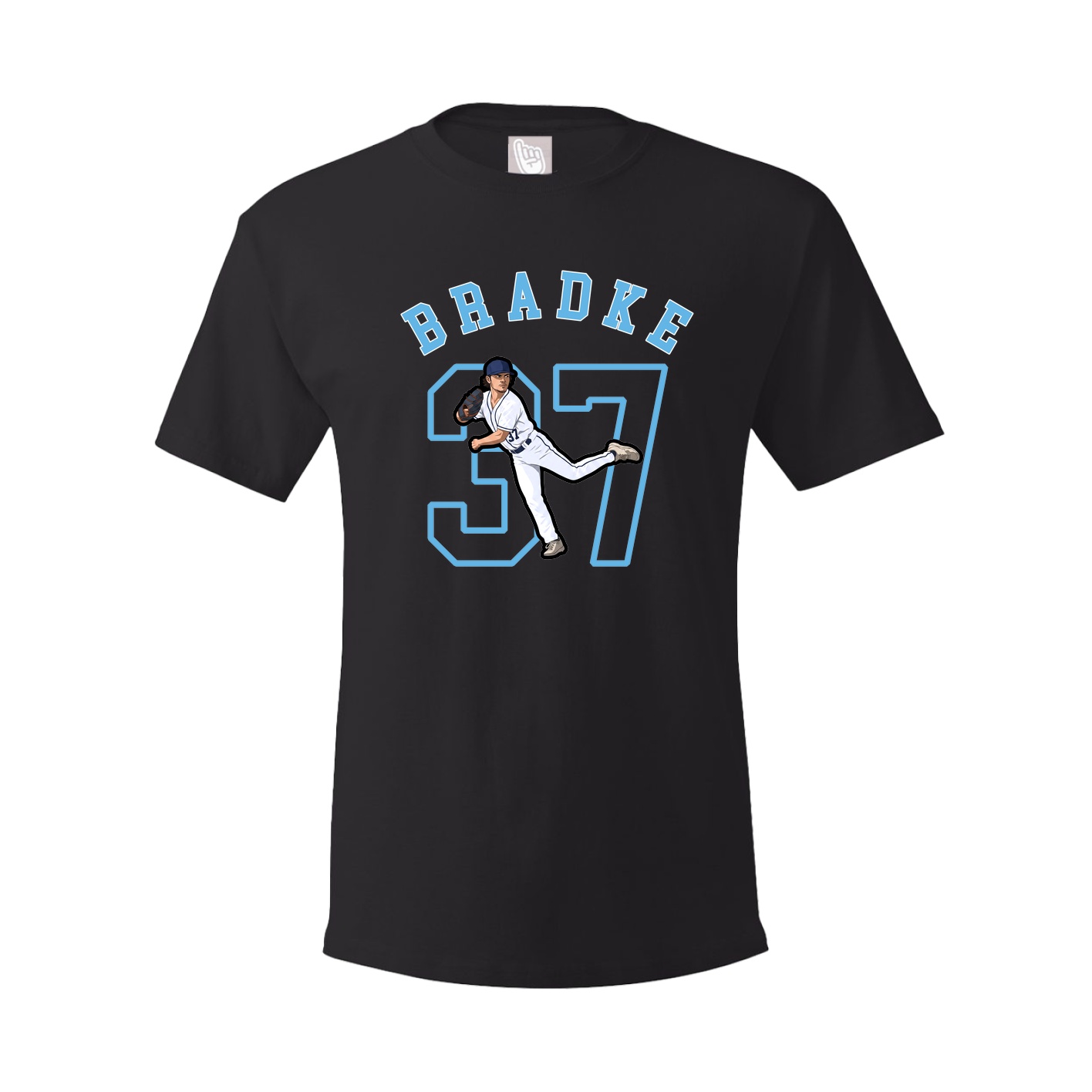 Youth Tee — Shirsey Arch in Black