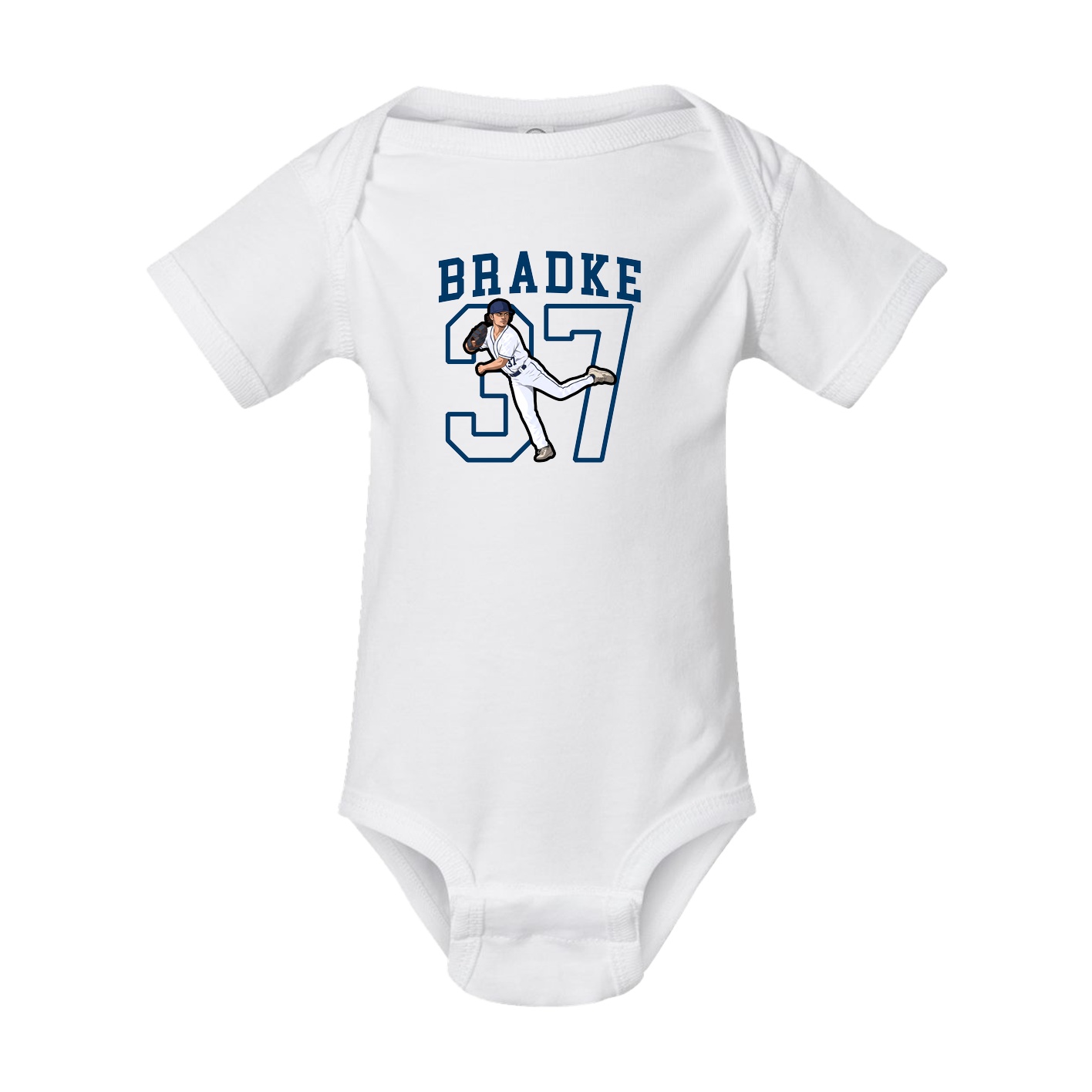 Baby Onesie — Shirsey in White