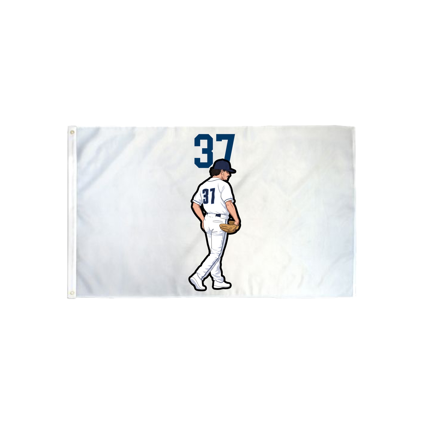 3x5 Flag — Number Top in Classic