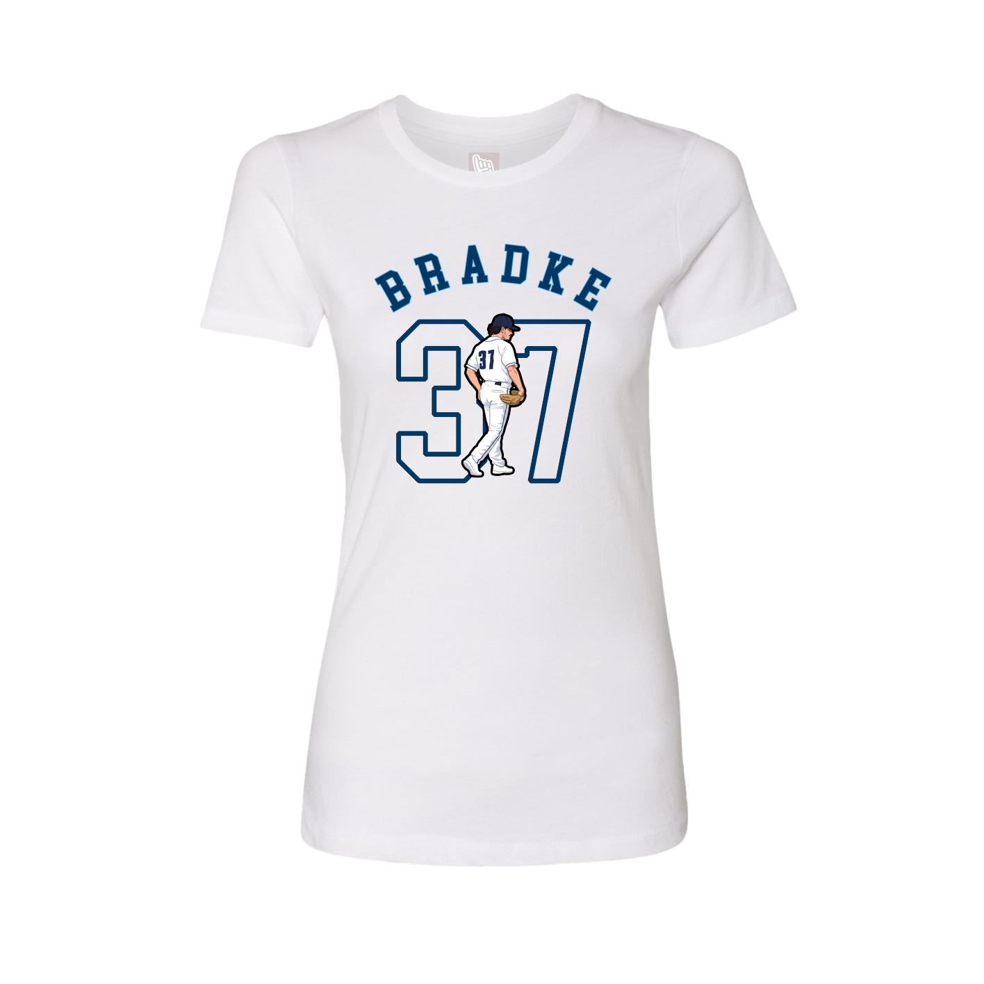 Womens Tee — Shirsey Arch in White