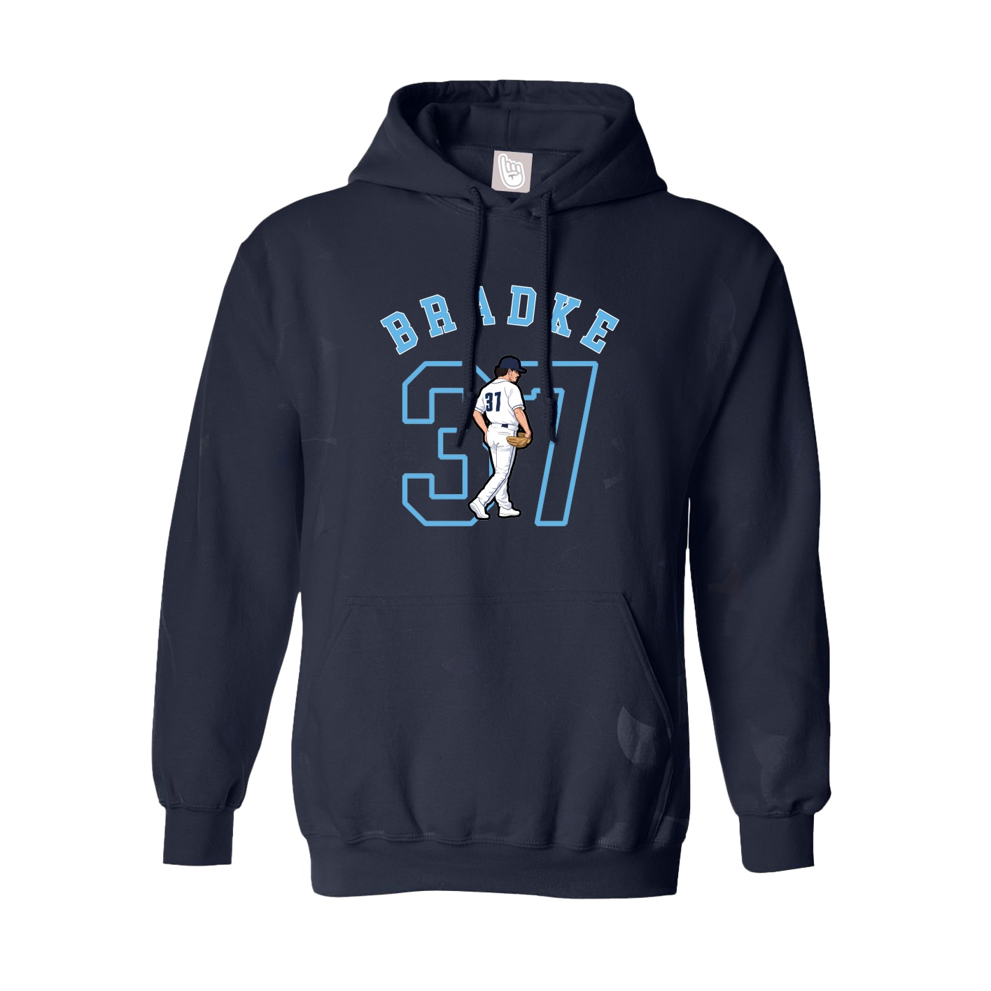 Youth Hoodie — Shirsey Arch in Navy