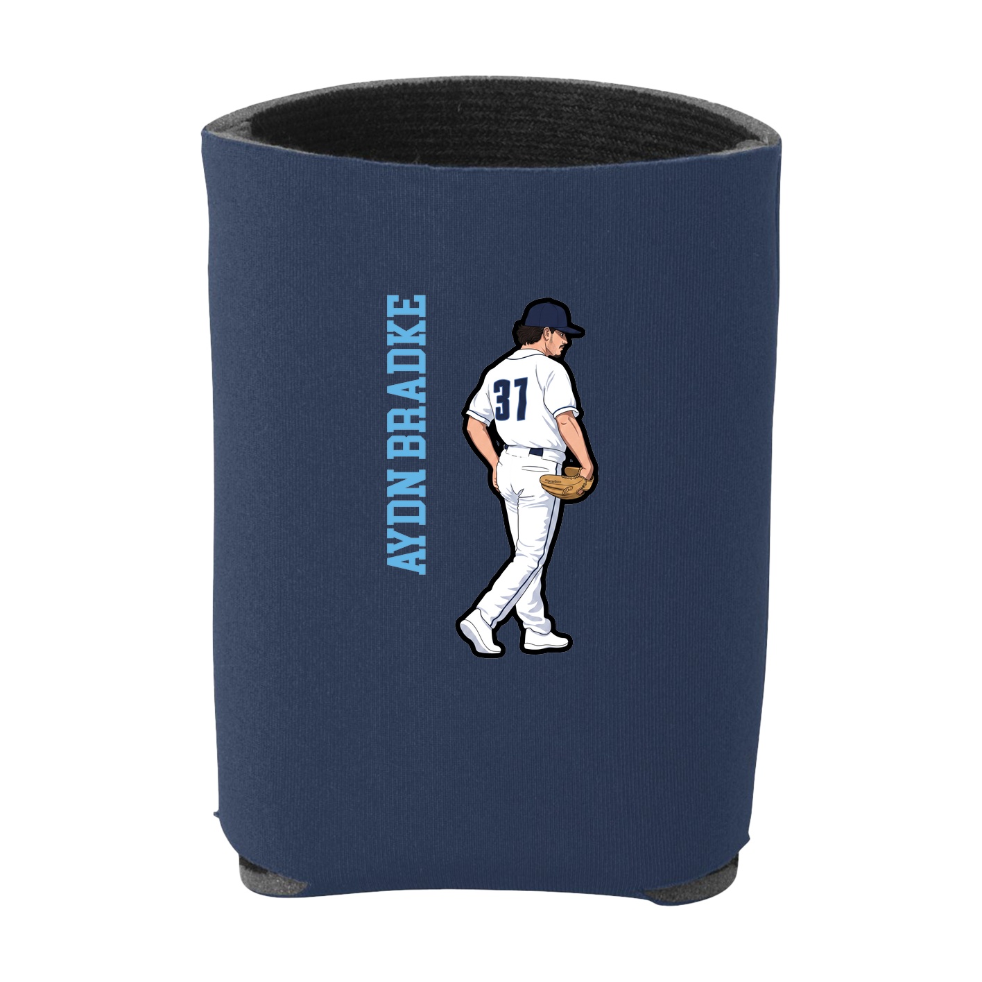 Can Holder — Name Vertical in Navy