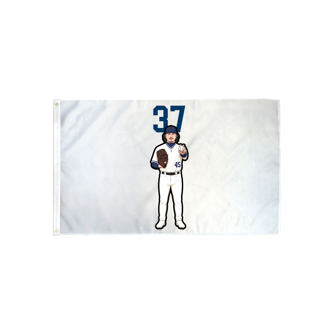 3x5 Flag — Number Top in Classic