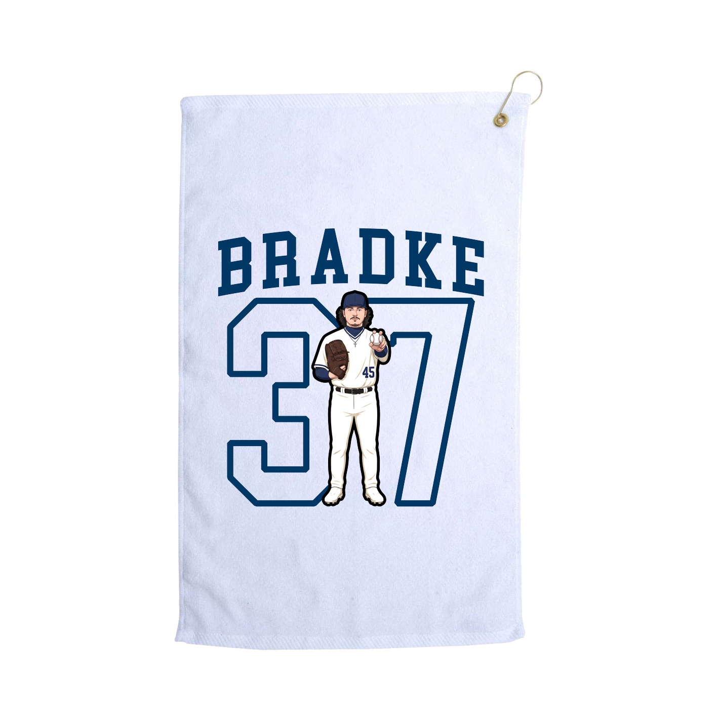 Golf Towel — Shirsey in White