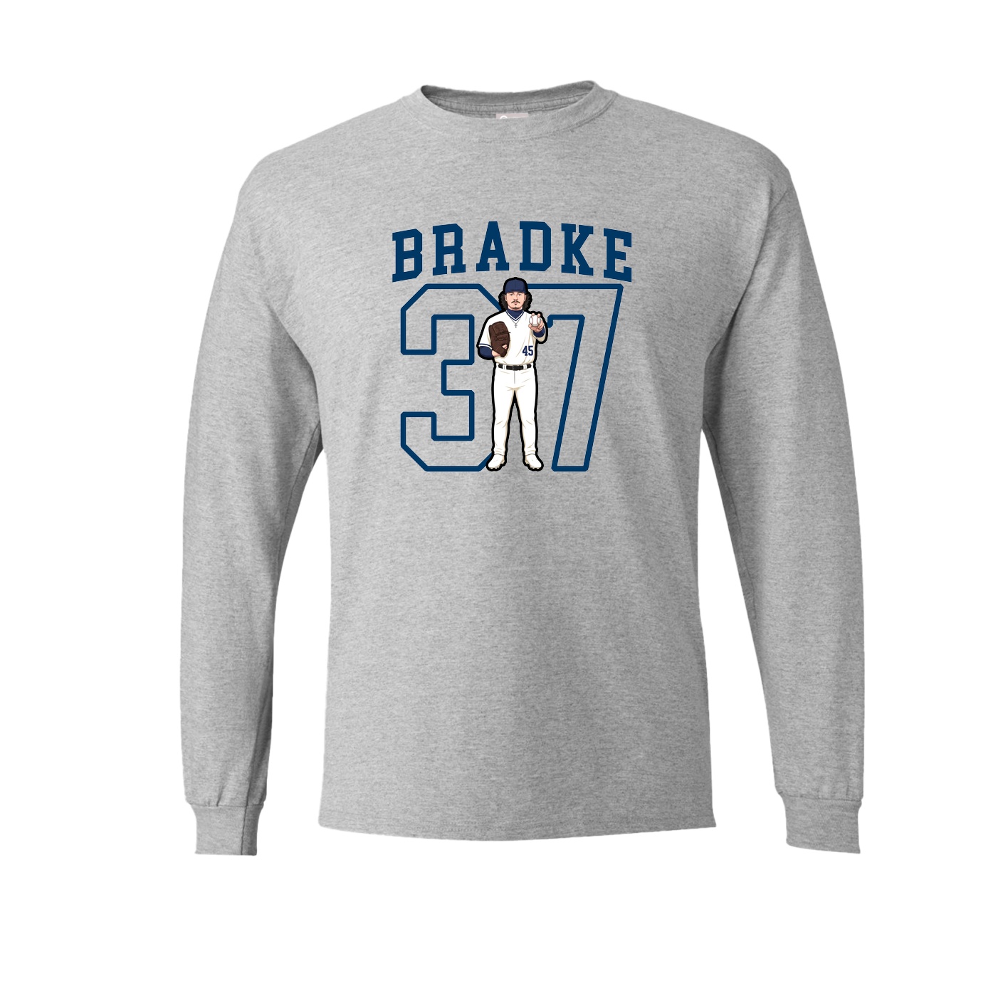 Long Sleeve Tee — Shirsey in Grey