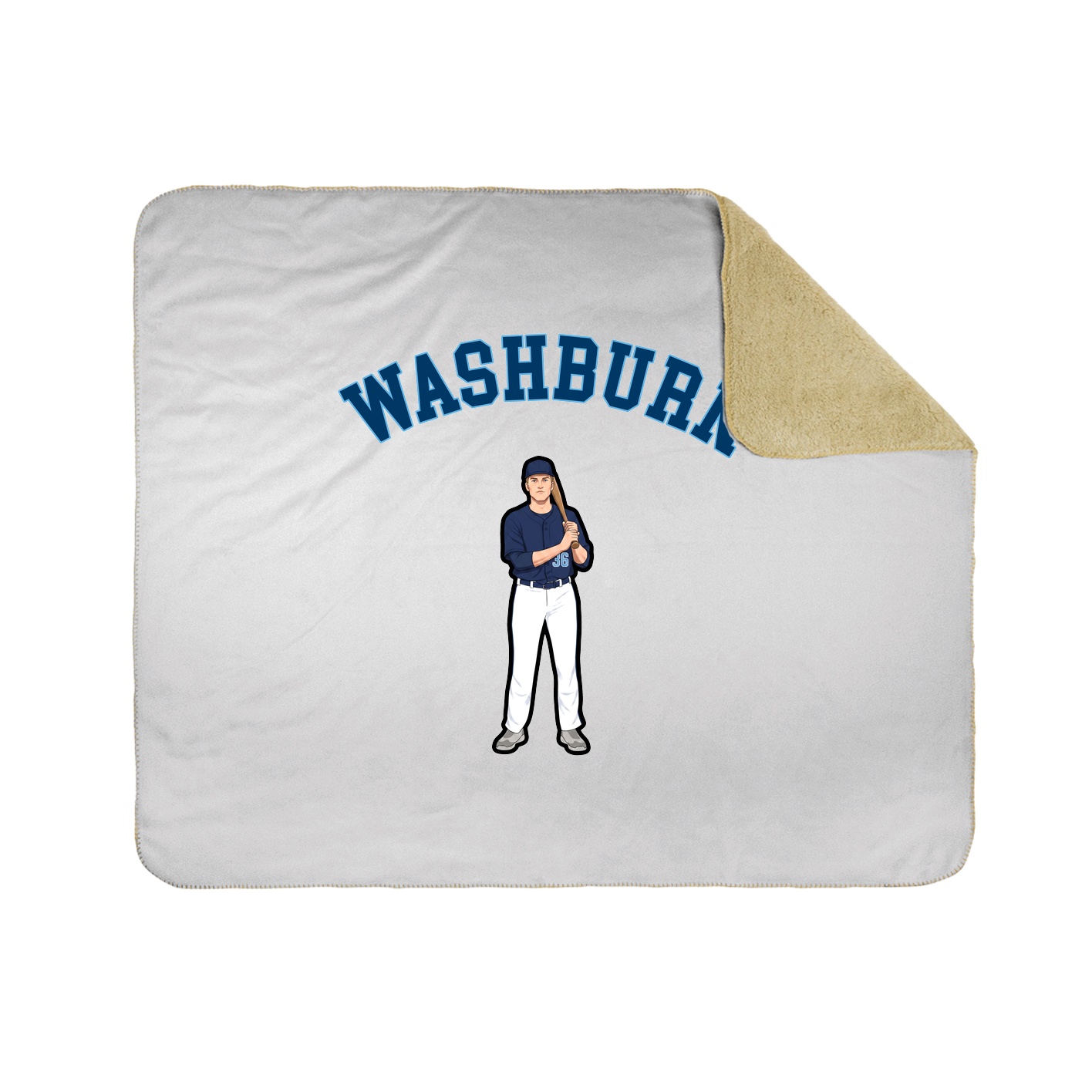 Throw Blanket — Shirsey Arch in White