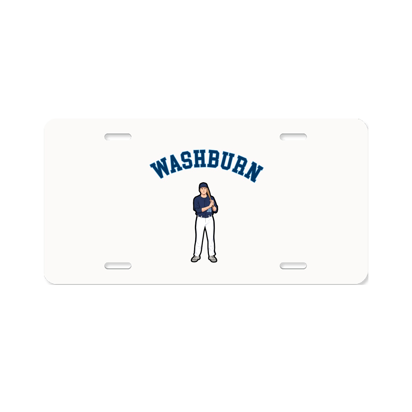 License Plate — Shirsey Arch in Classic