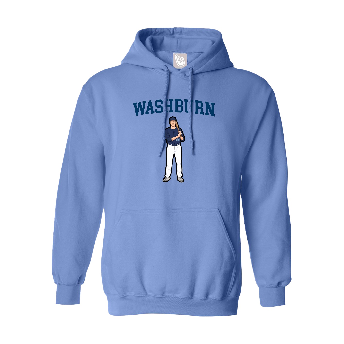 Youth Hoodie — Shirsey in Powder Blue
