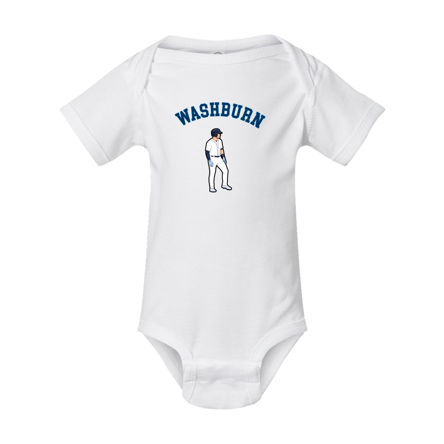 Baby Onesie — Shirsey Arch in White