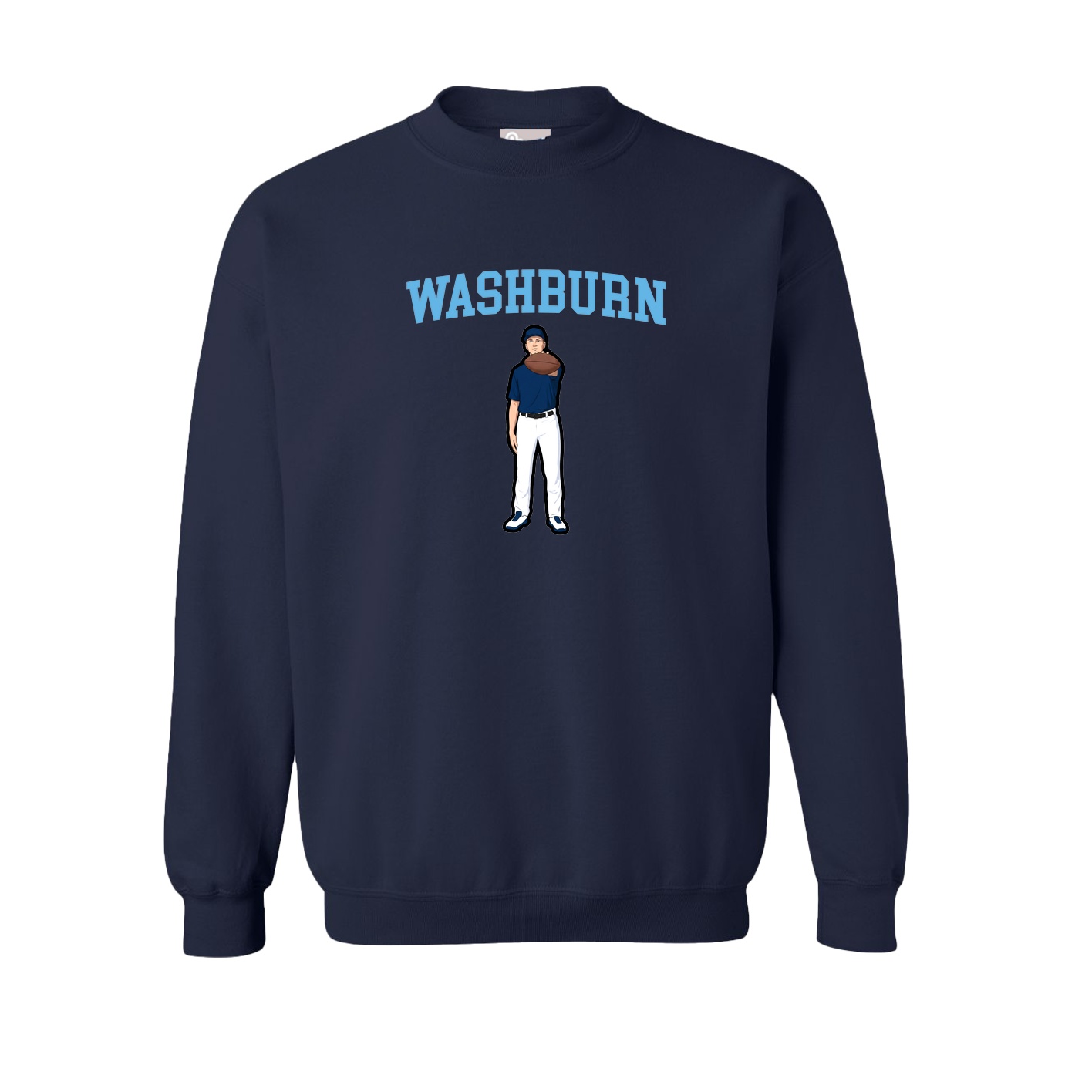 Fleece Crew — Shirsey in Navy