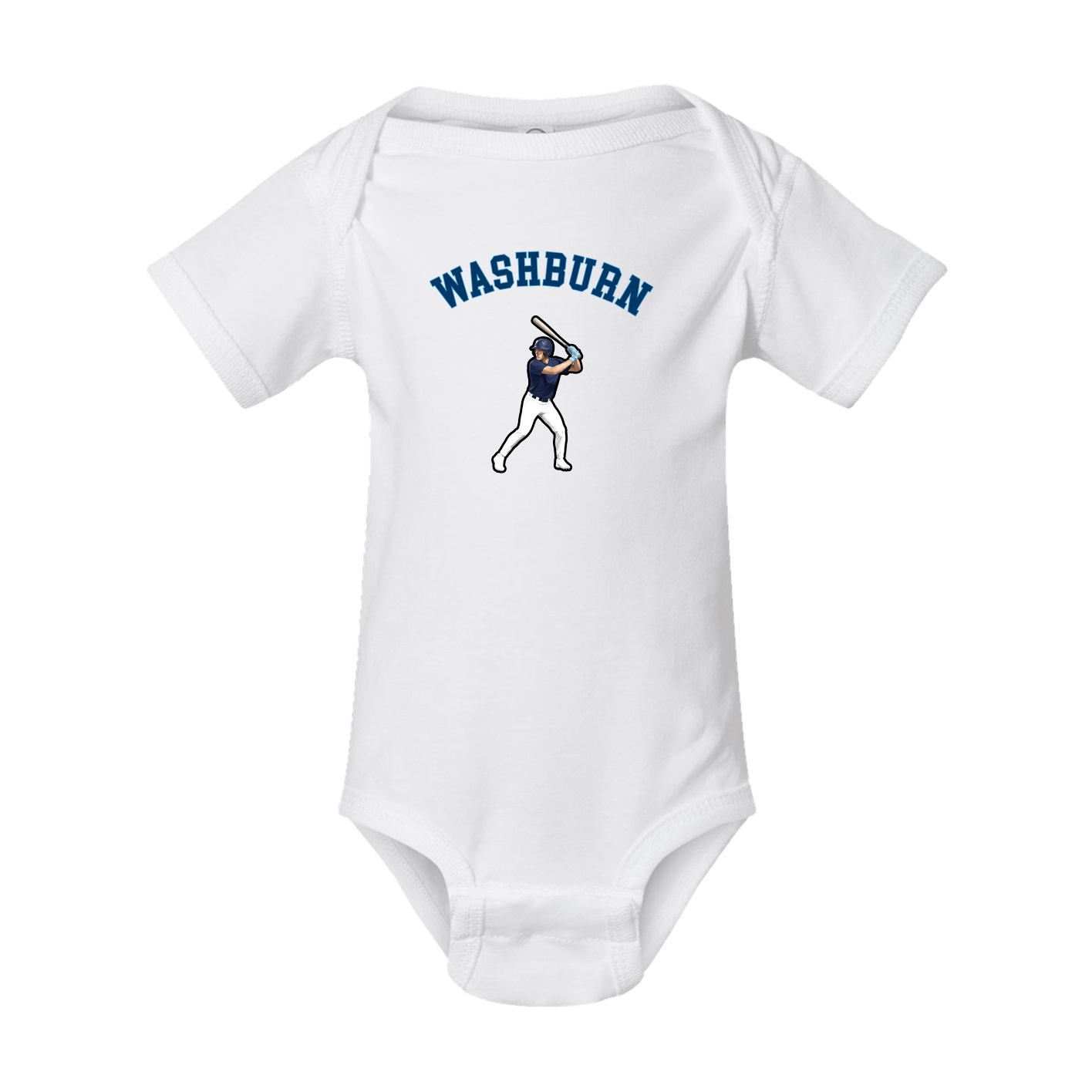 Baby Onesie — Shirsey Arch in White
