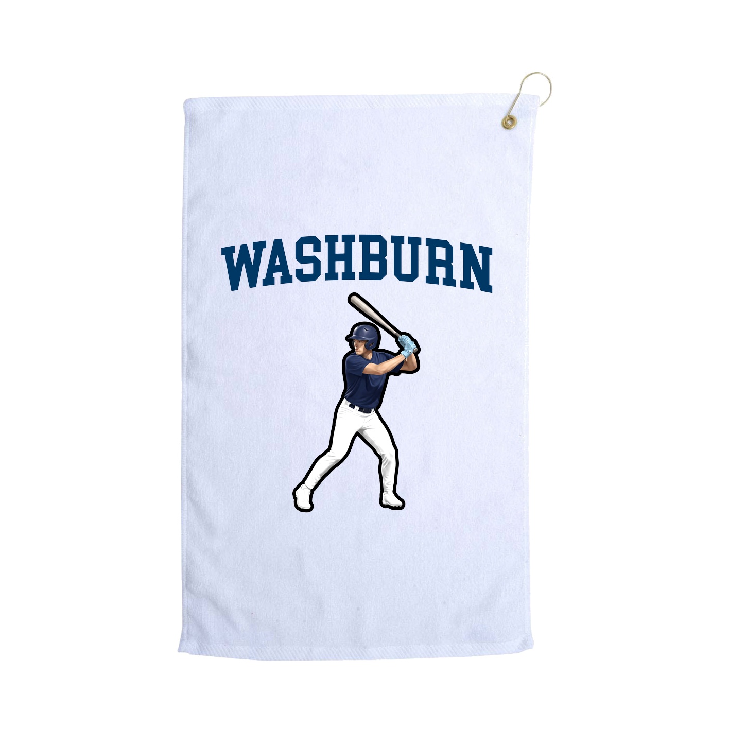 Golf Towel — Shirsey in White