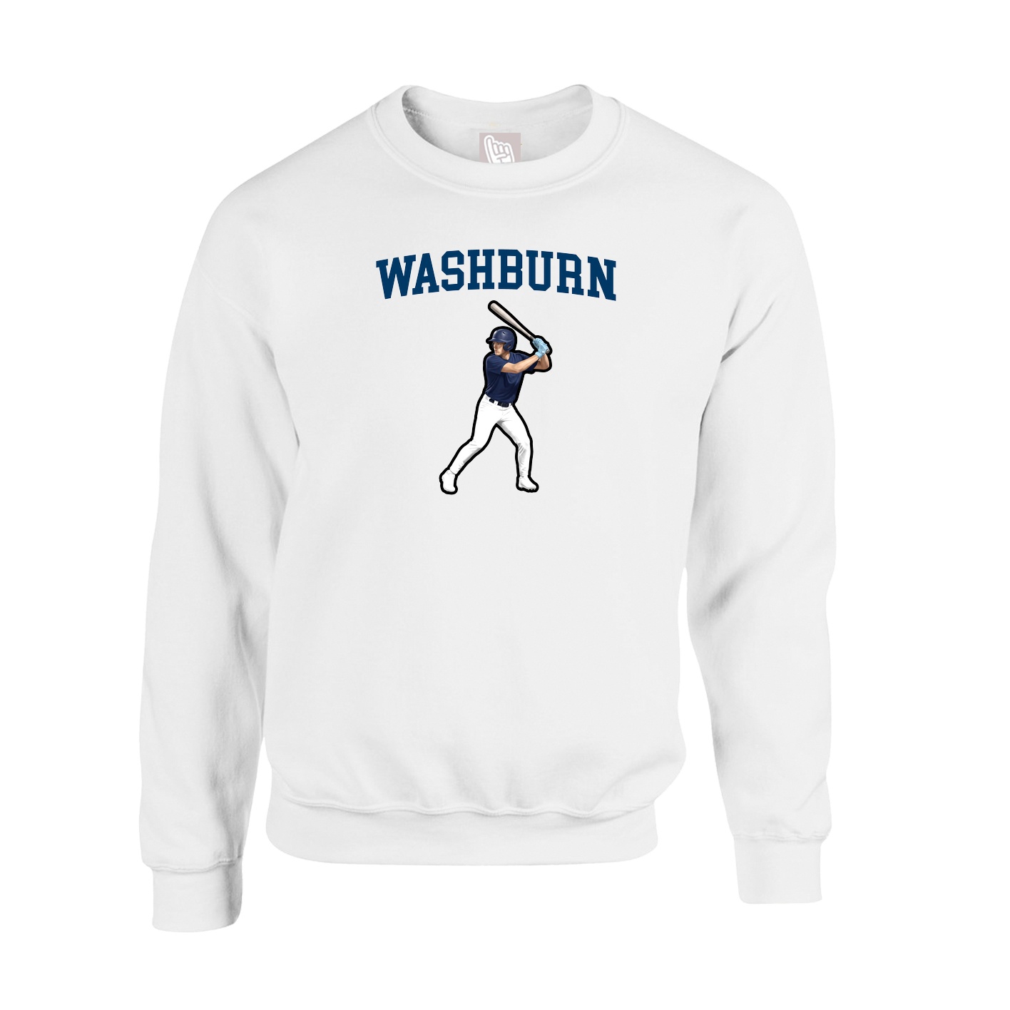 Fleece Crew — Shirsey in White