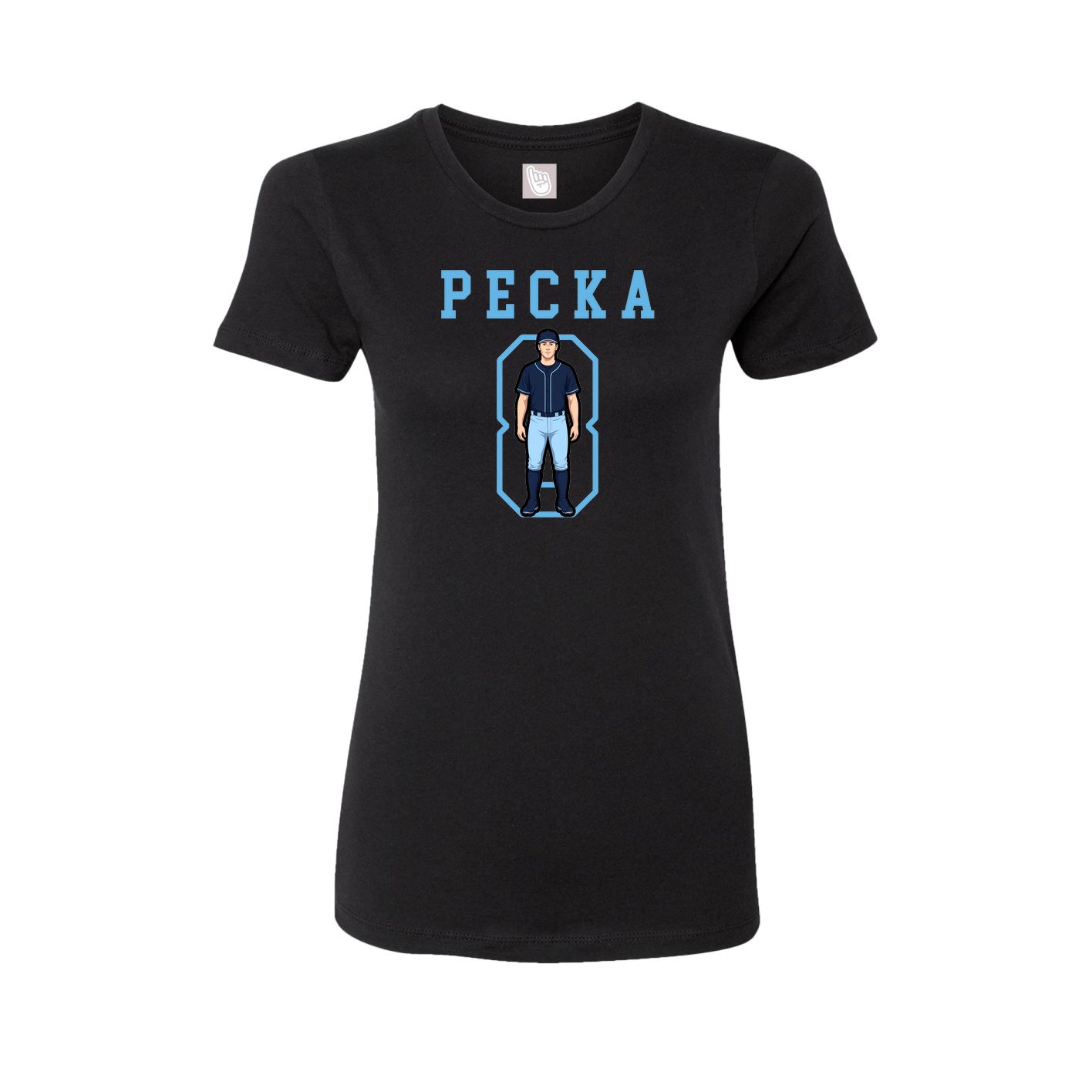 Fitted Women's Tee — Shirsey in Black