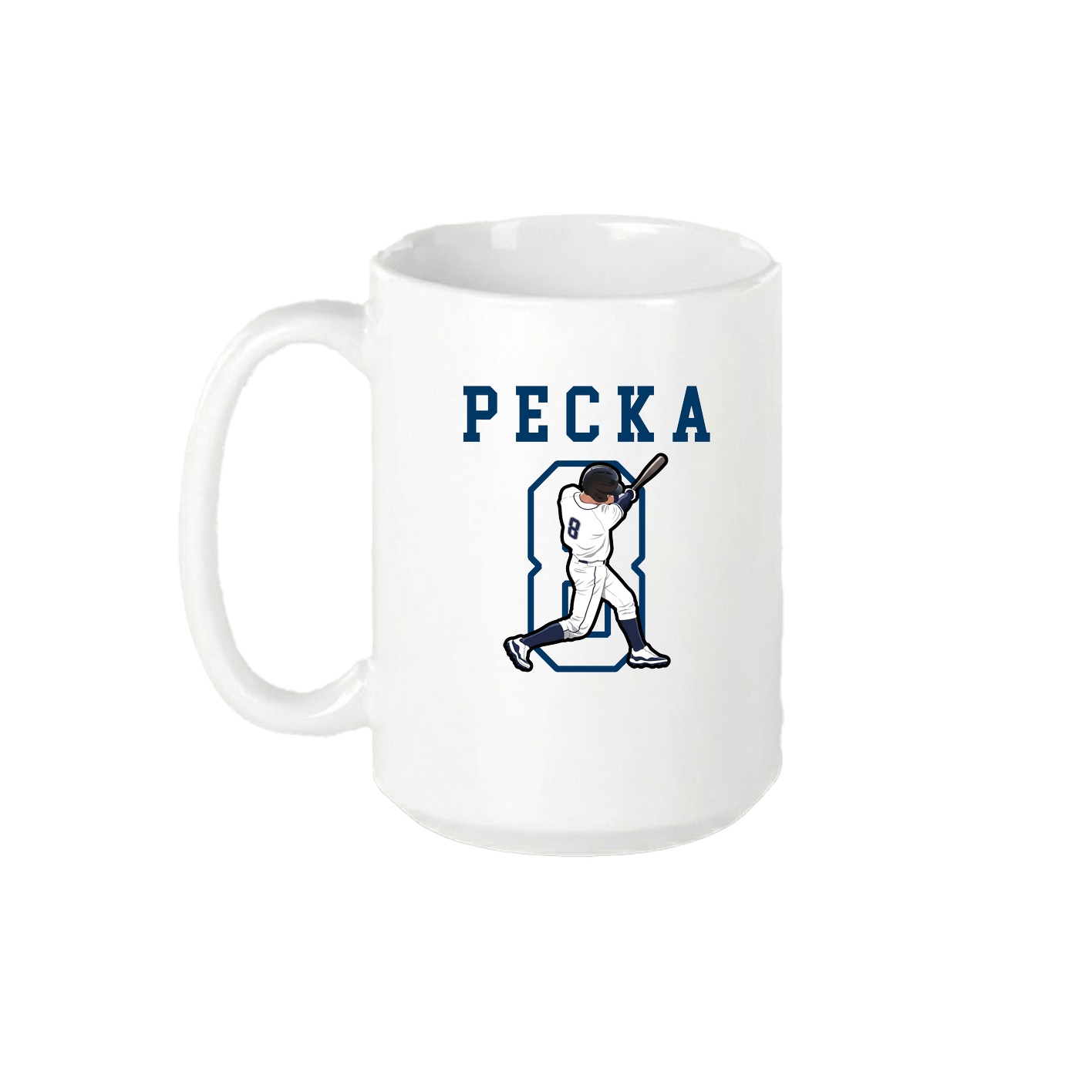 15oz Coffee Mug — Shirsey in White