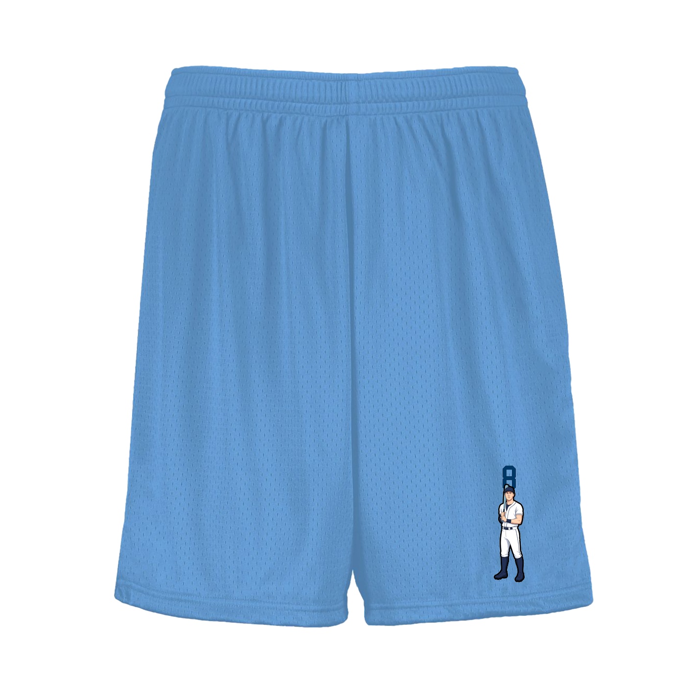 Shorts — Number Top in Light Blue