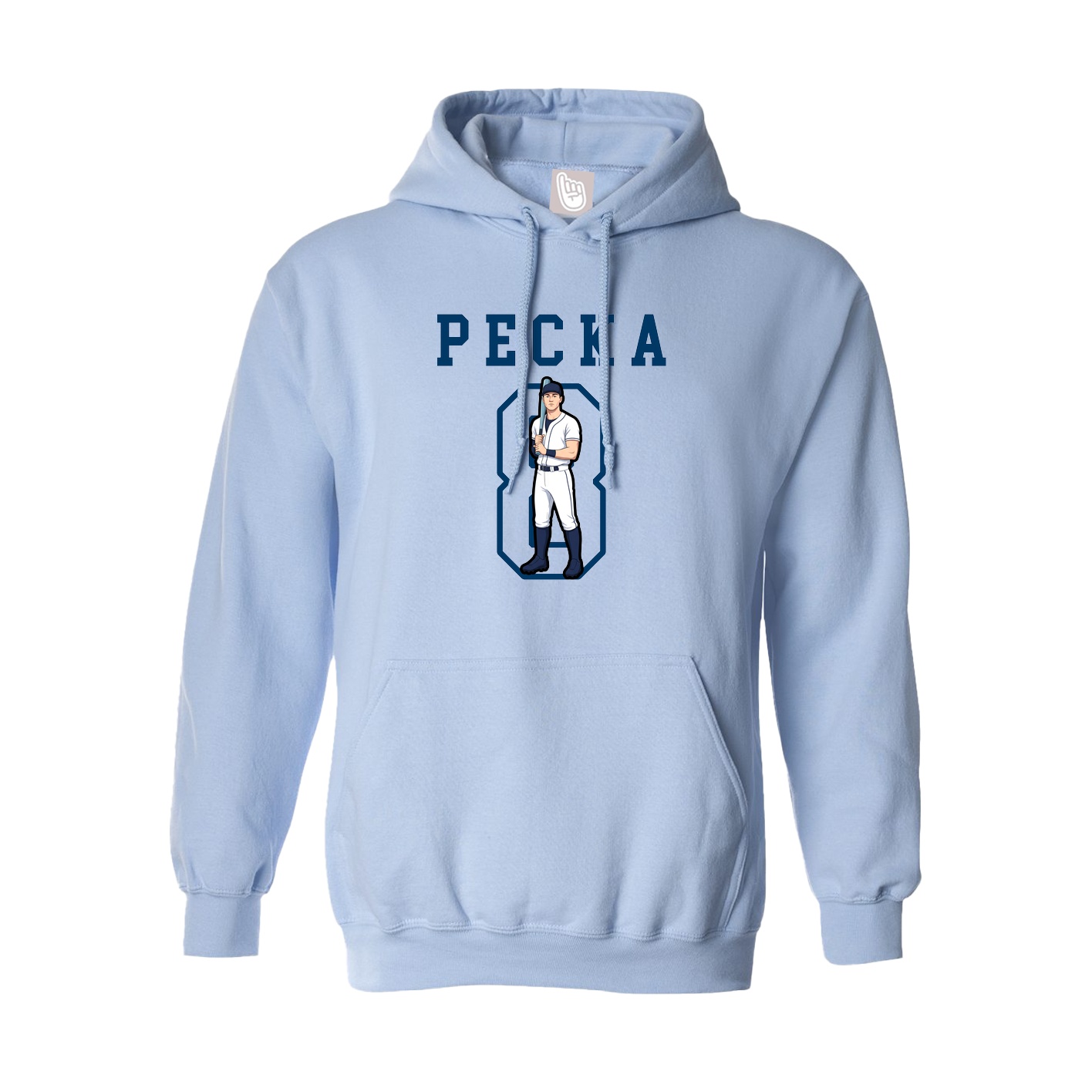 Hoodie — Shirsey in Light Blue