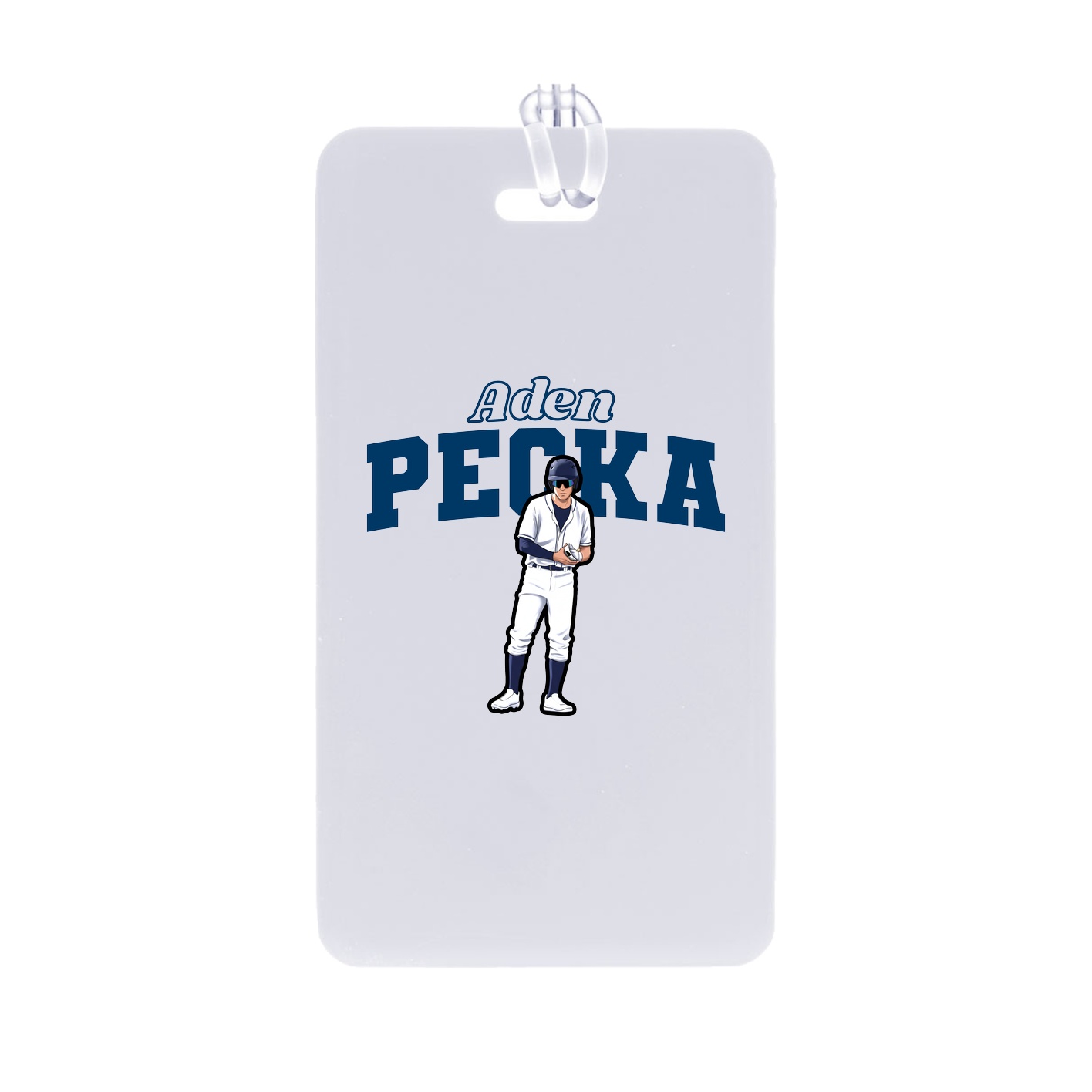 Bag Tag — Name Arch in Classic