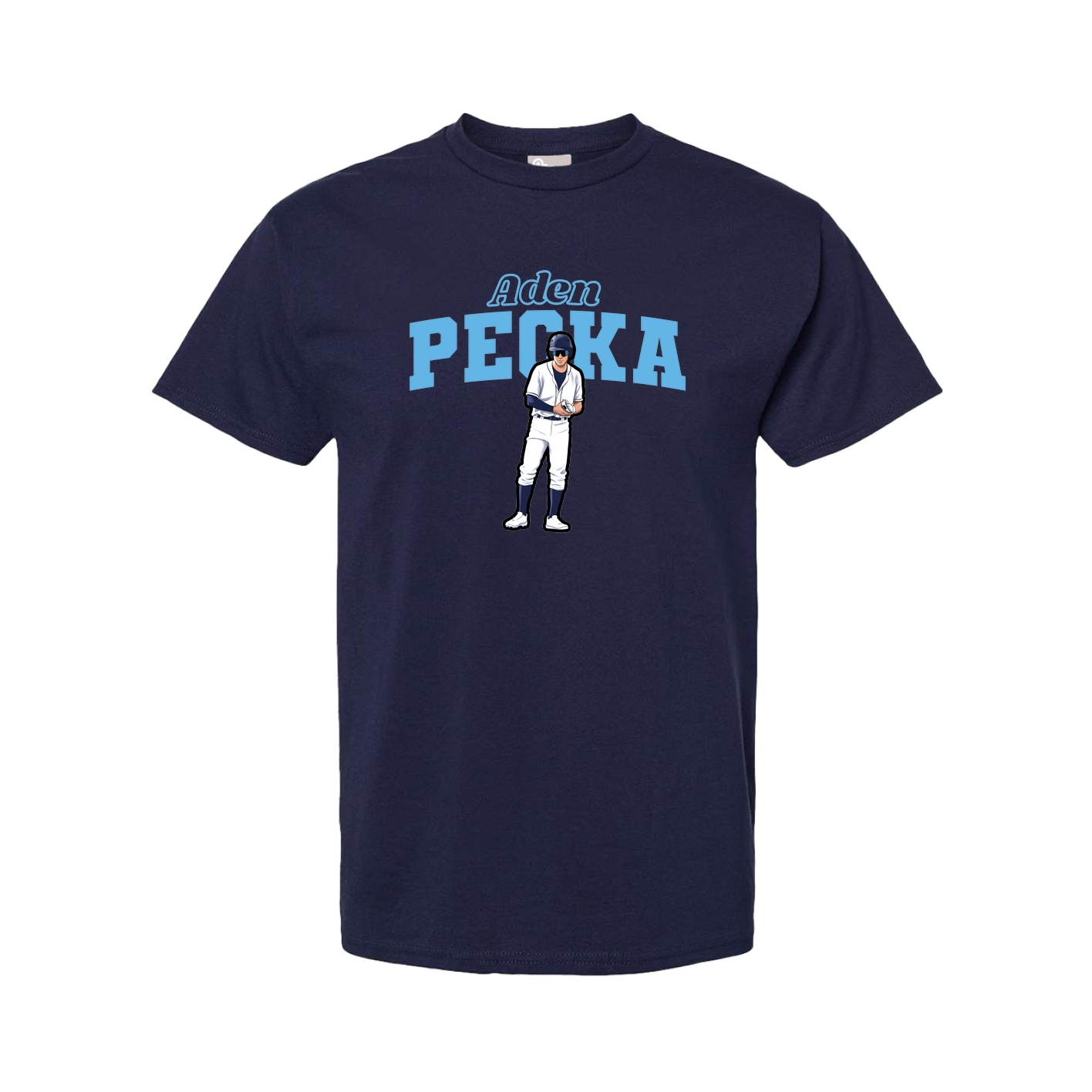 Tee — Name Arch in Navy