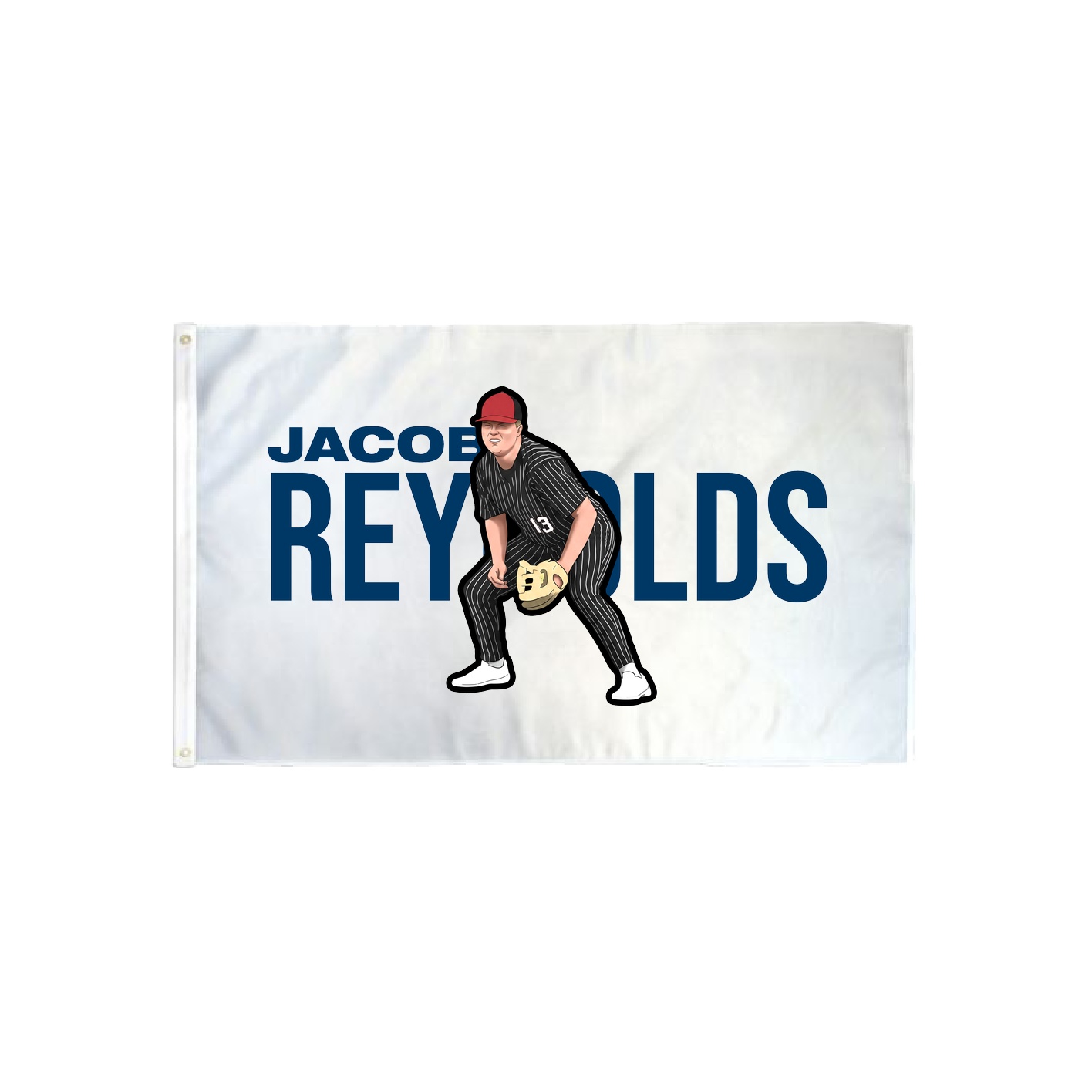 3x5 Flag — Player Name in Classic