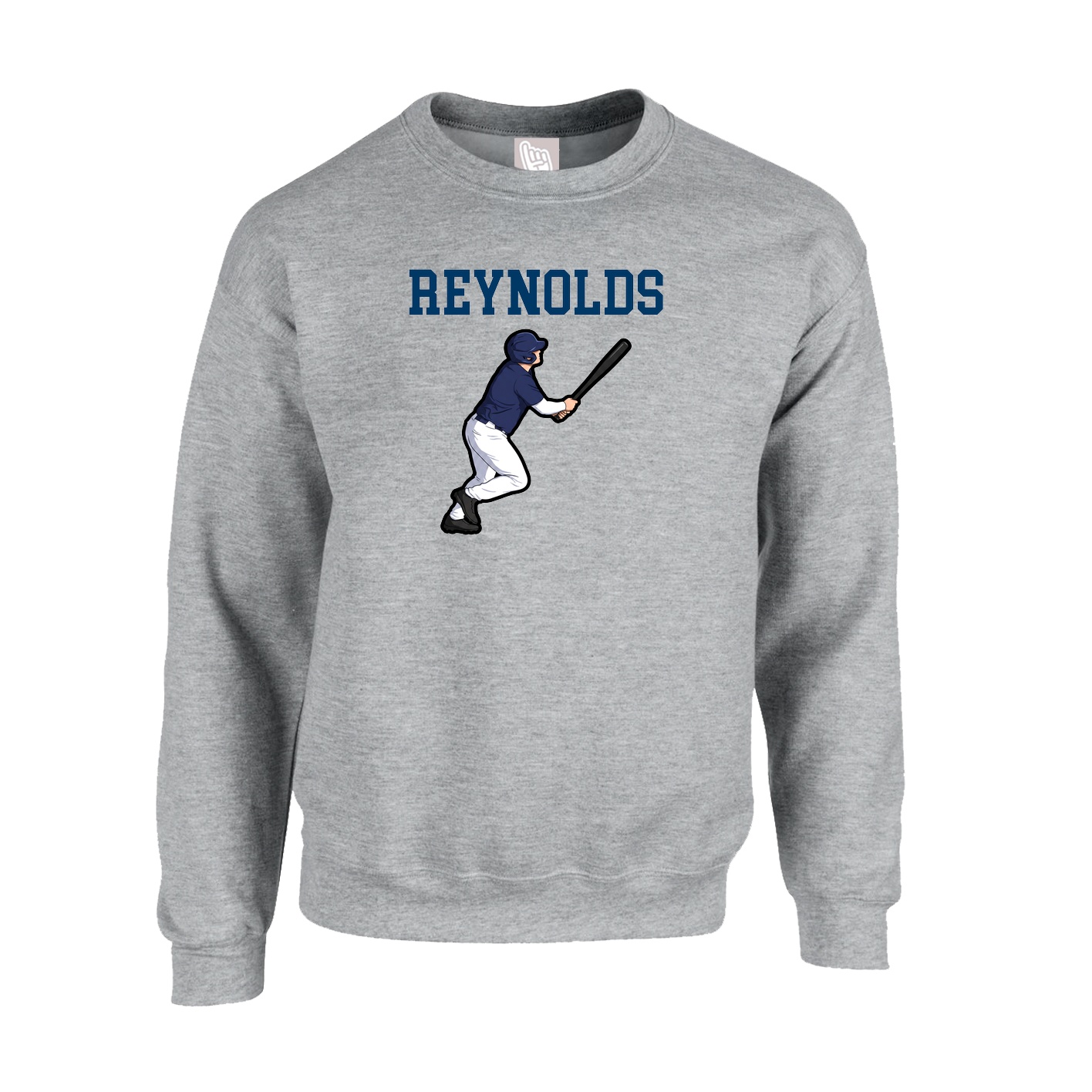 Fleece Crew — Shirsey in Grey