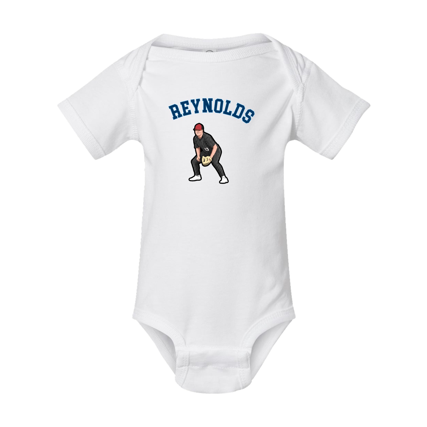 Baby Onesie — Shirsey Arch in White