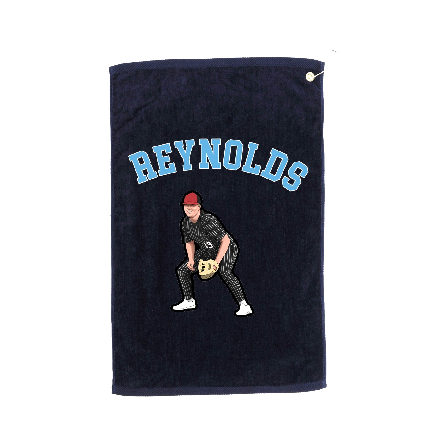 Golf Towel — Shirsey Arch in Navy