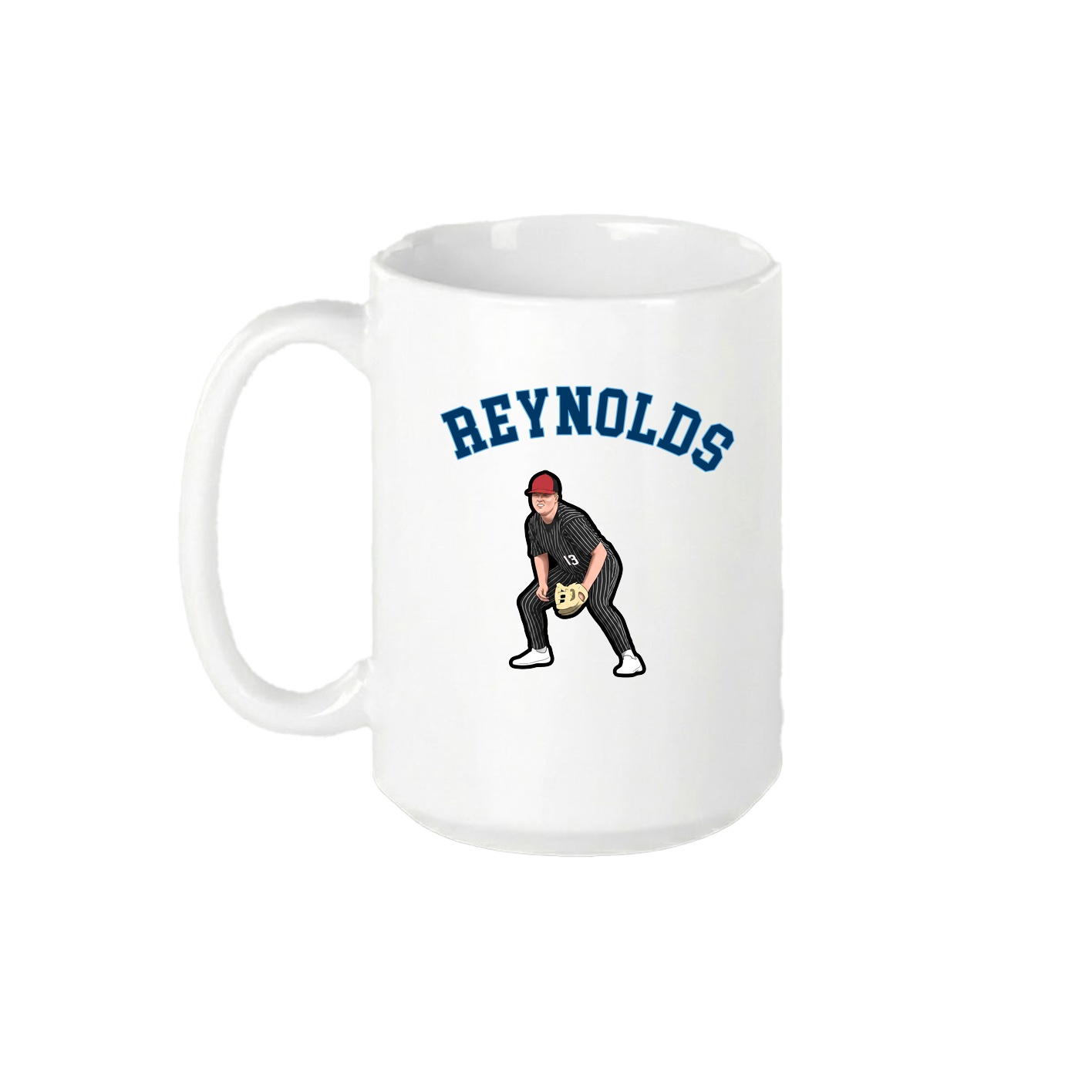 15oz Coffee Mug — Shirsey Arch in White