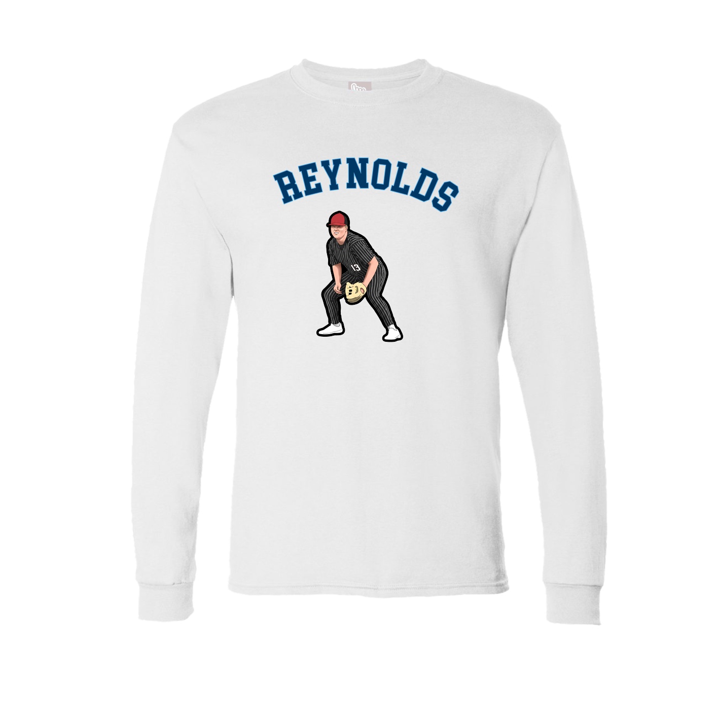 Long Sleeve Tee — Shirsey Arch in White