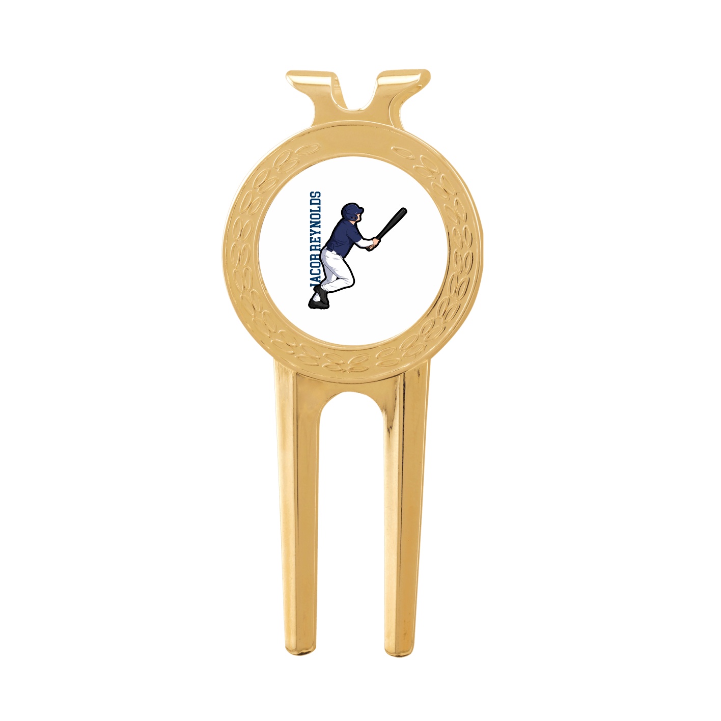 Divot Tool with Ball Marker — Name Vertical in Classic