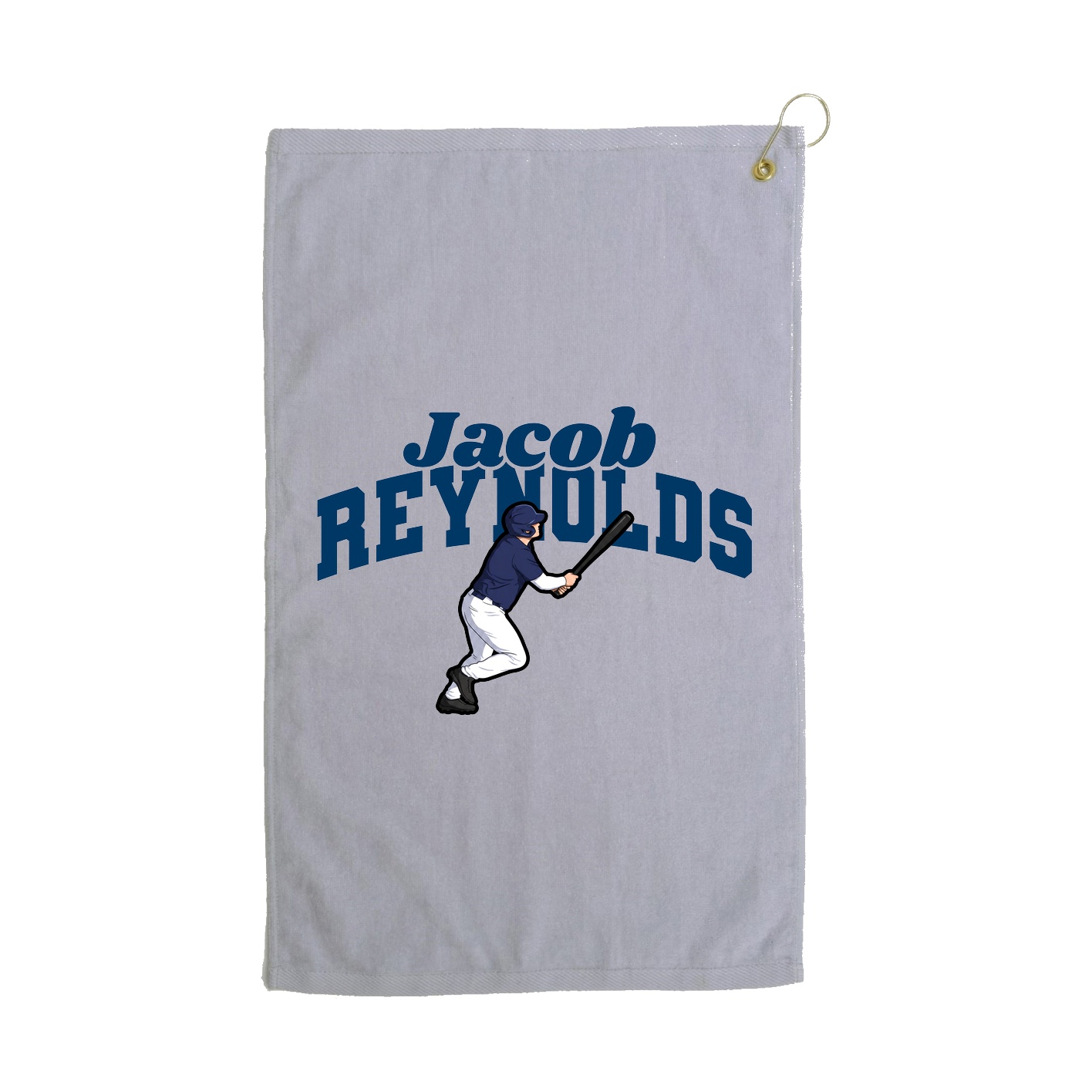 Golf Towel — Signature Arch in Grey