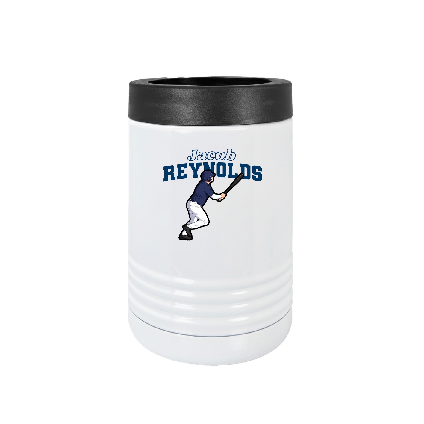 Beverage Holder — Name Arch in White
