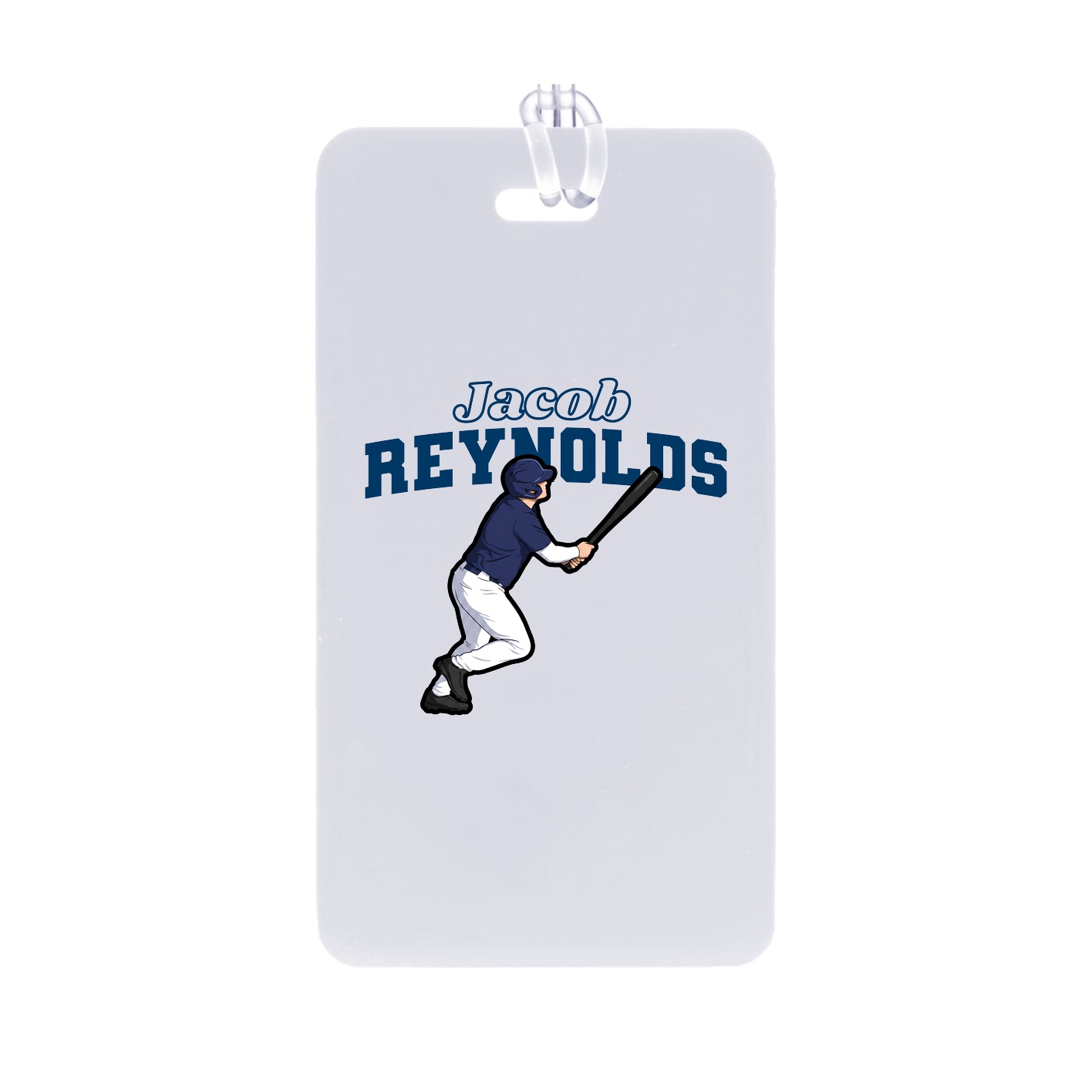 Bag Tag — Name Arch in Classic