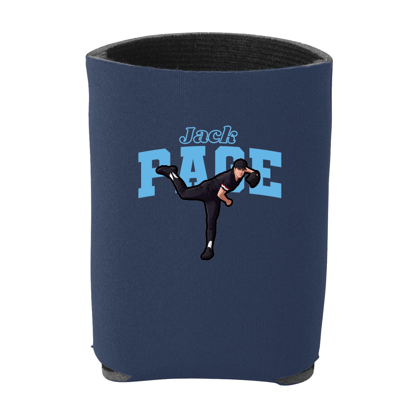 Can Holder — Name Arch in Navy