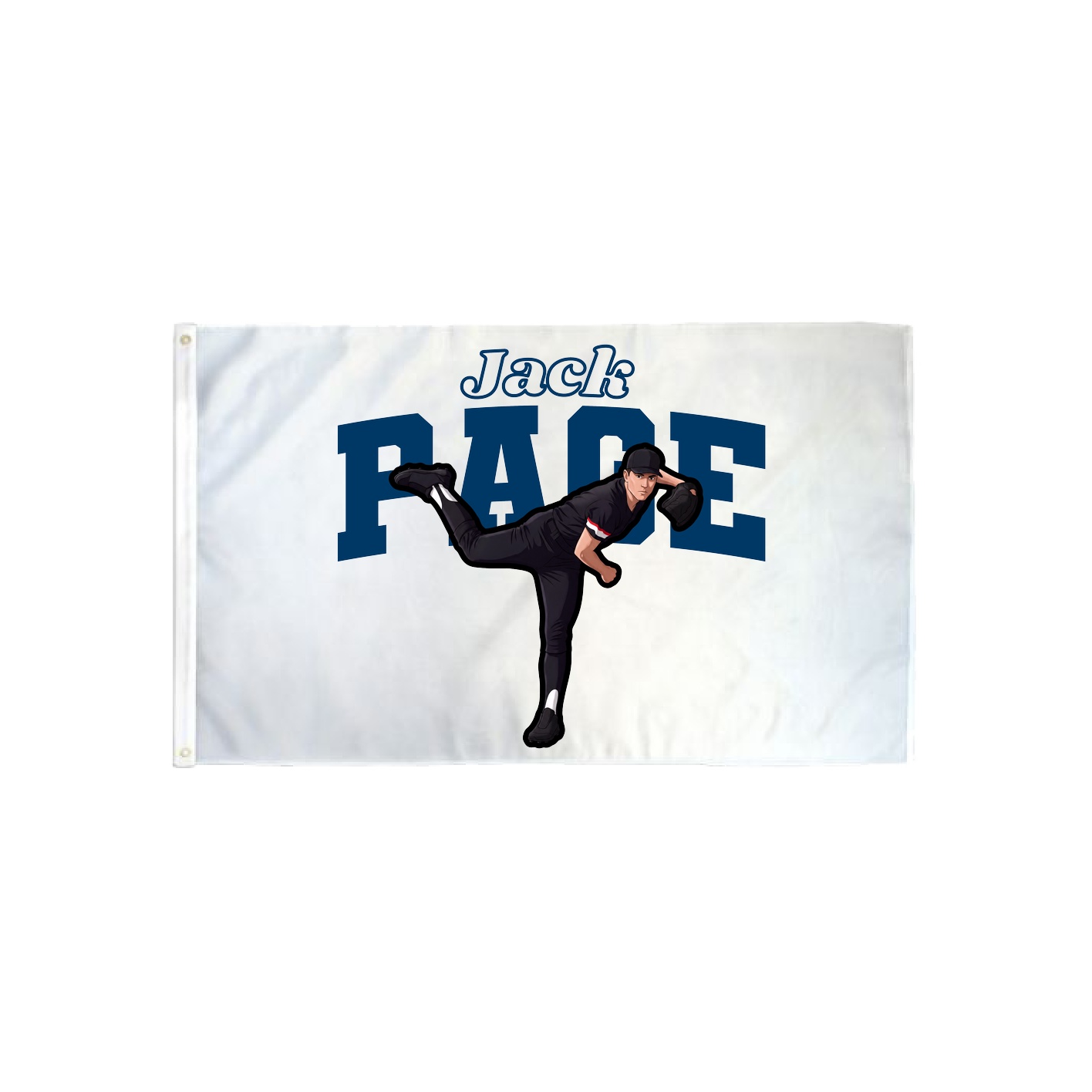 3x5 Flag — Name Arch in Classic