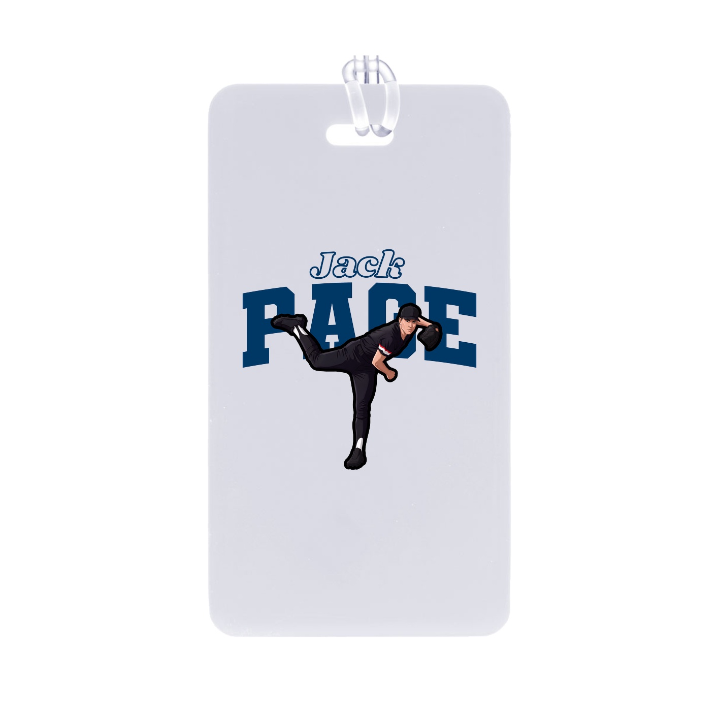Bag Tag — Name Arch in Classic