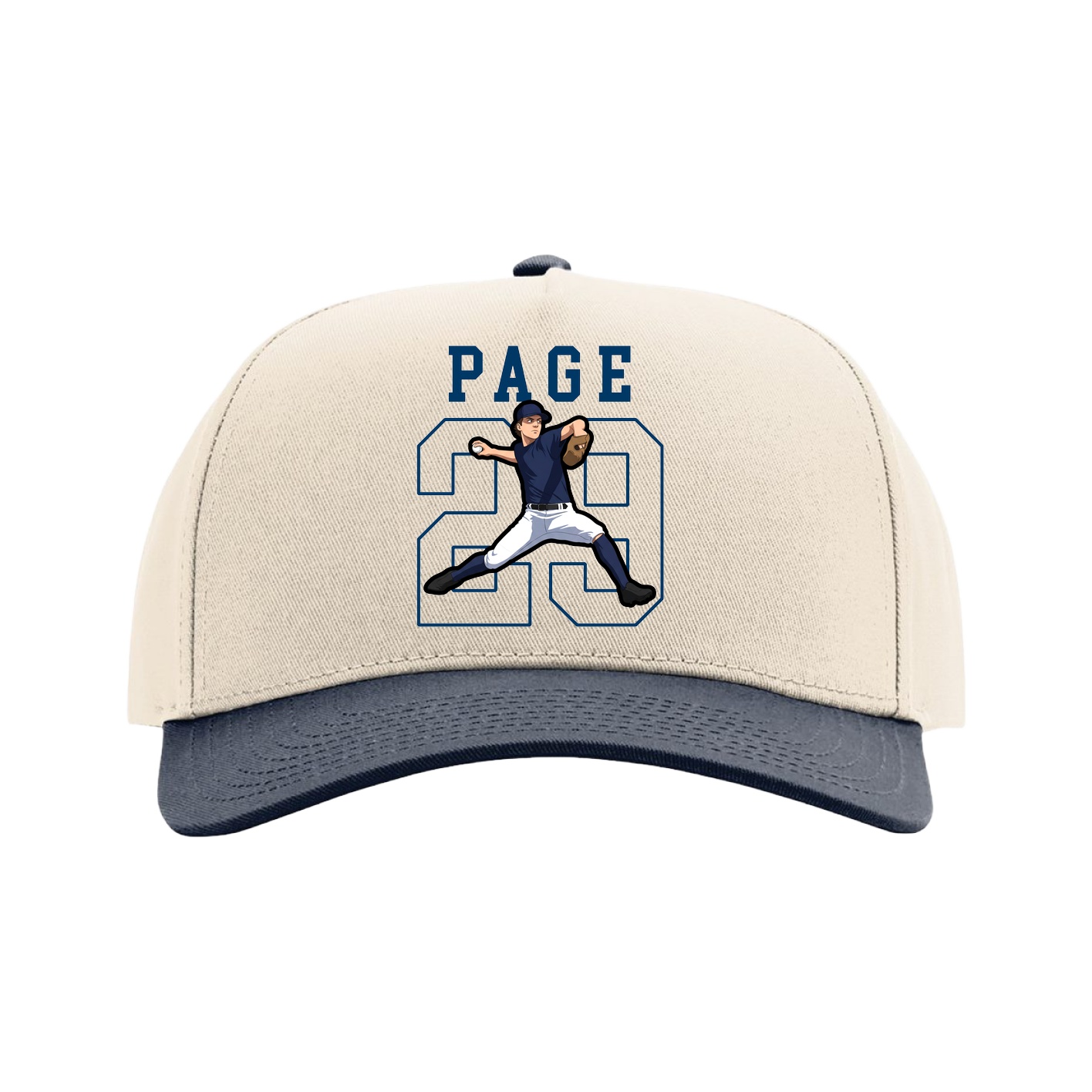 Full Fabric Five-Panel Champ Cap