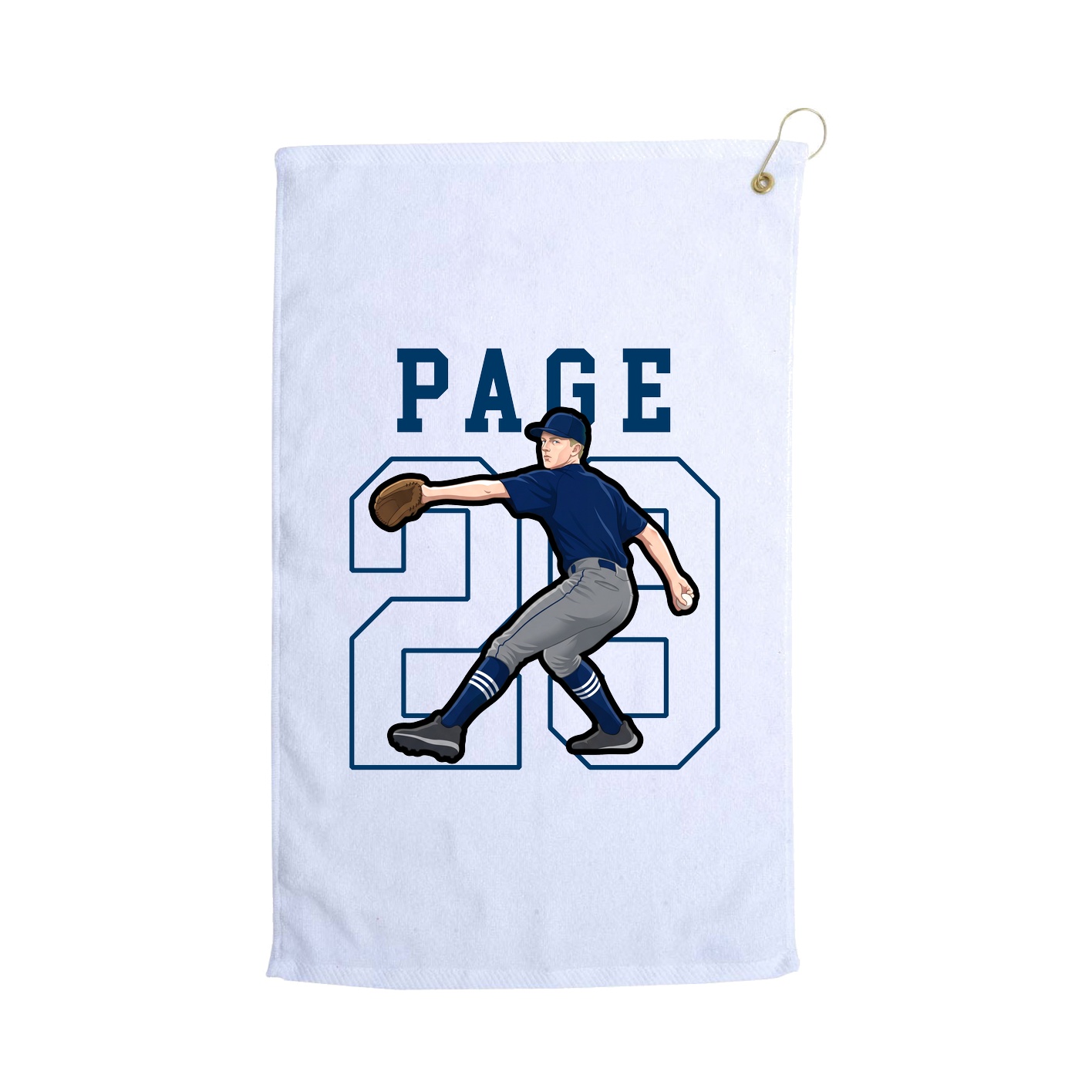 Golf Towel — Shirsey in White