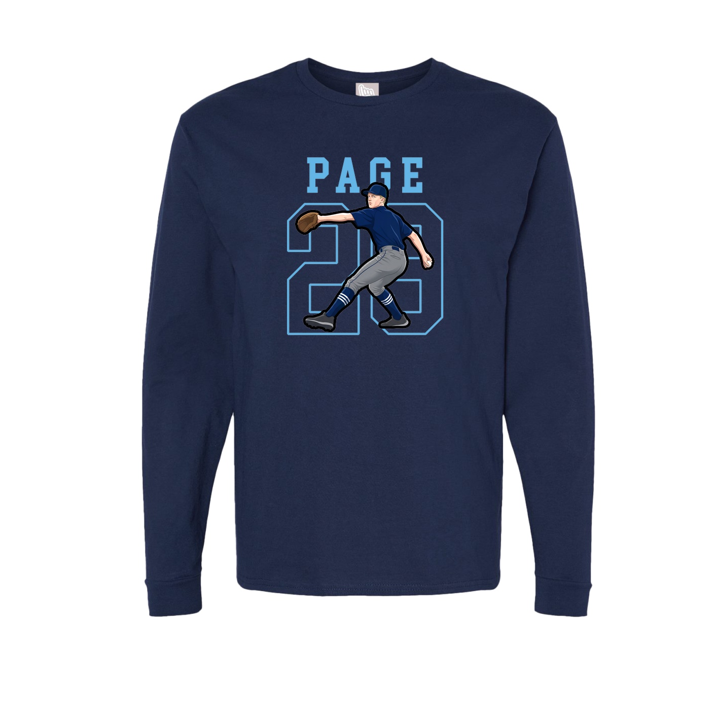 Long Sleeve Tee — Shirsey in Navy
