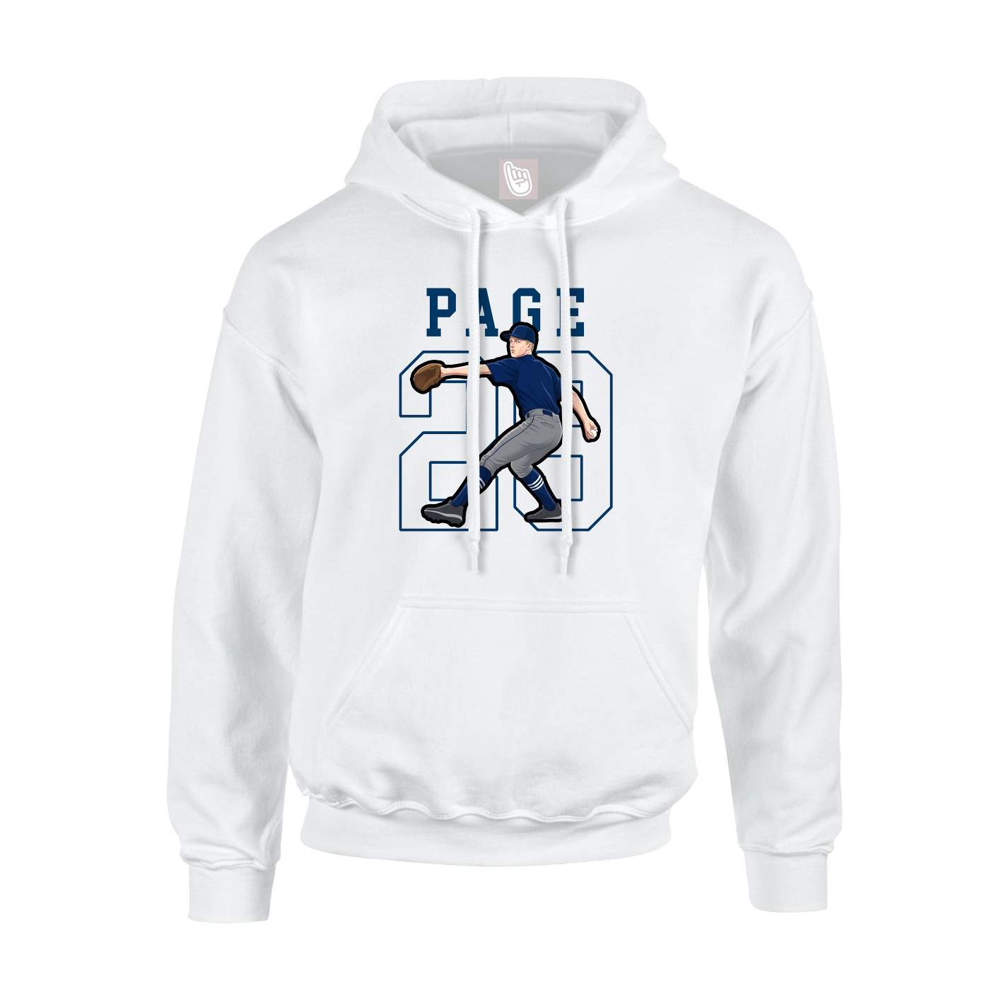 Youth Hoodie — Shirsey in White